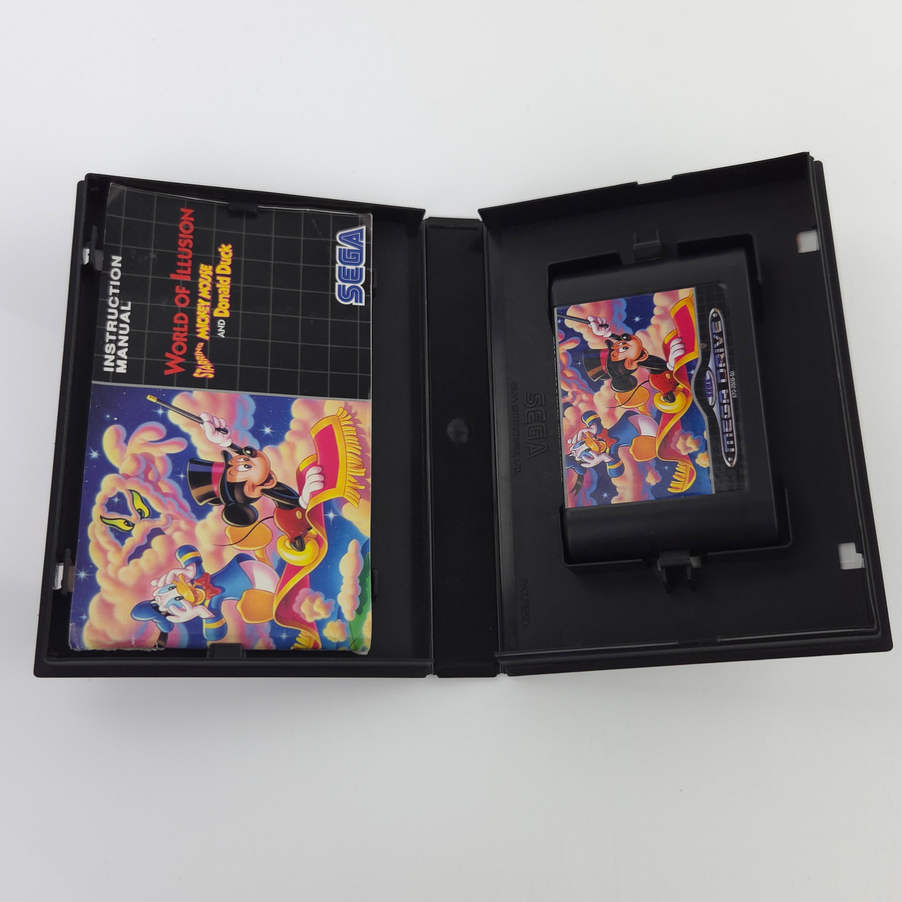 Sega Mega Drive Spiel World of illusion MD OVP PAL EUR