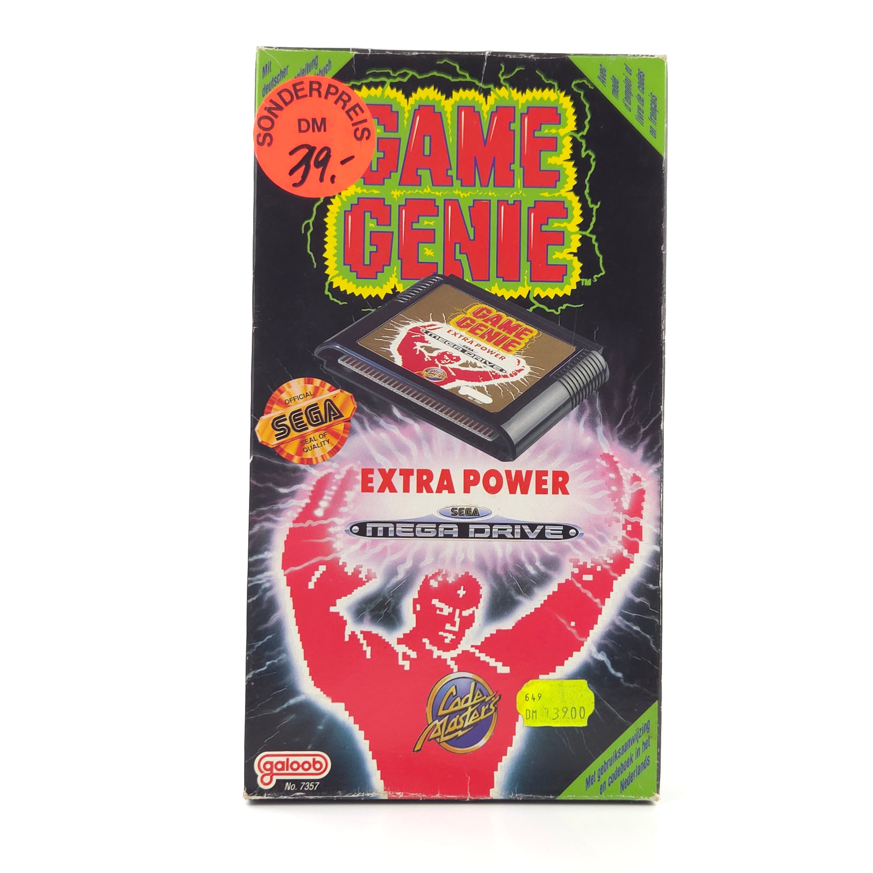 Sega Mega Drive Zubehör Game Genie Cheatmodul Neu