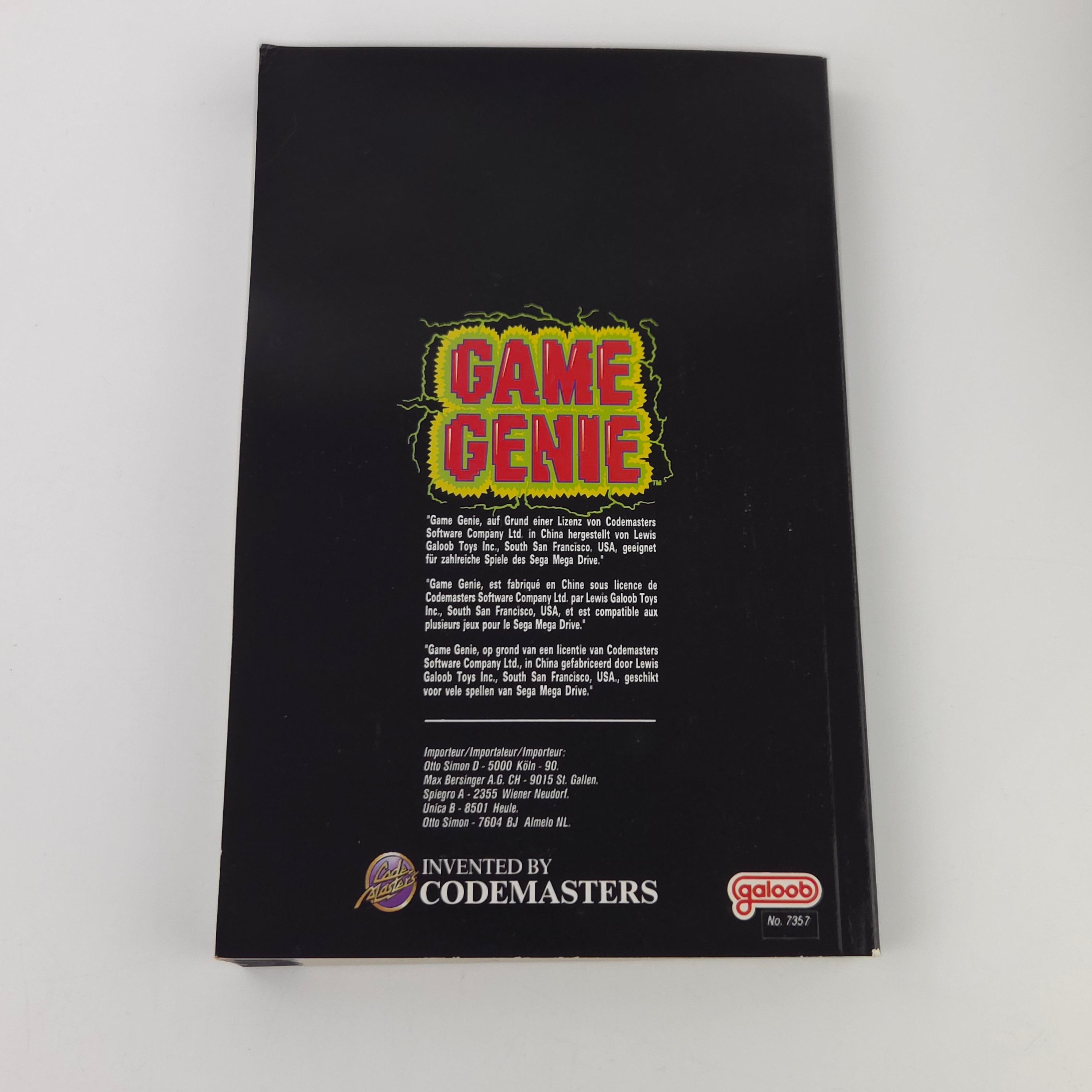 Sega Mega Drive Zubehör Game Genie Cheatmodul Neu