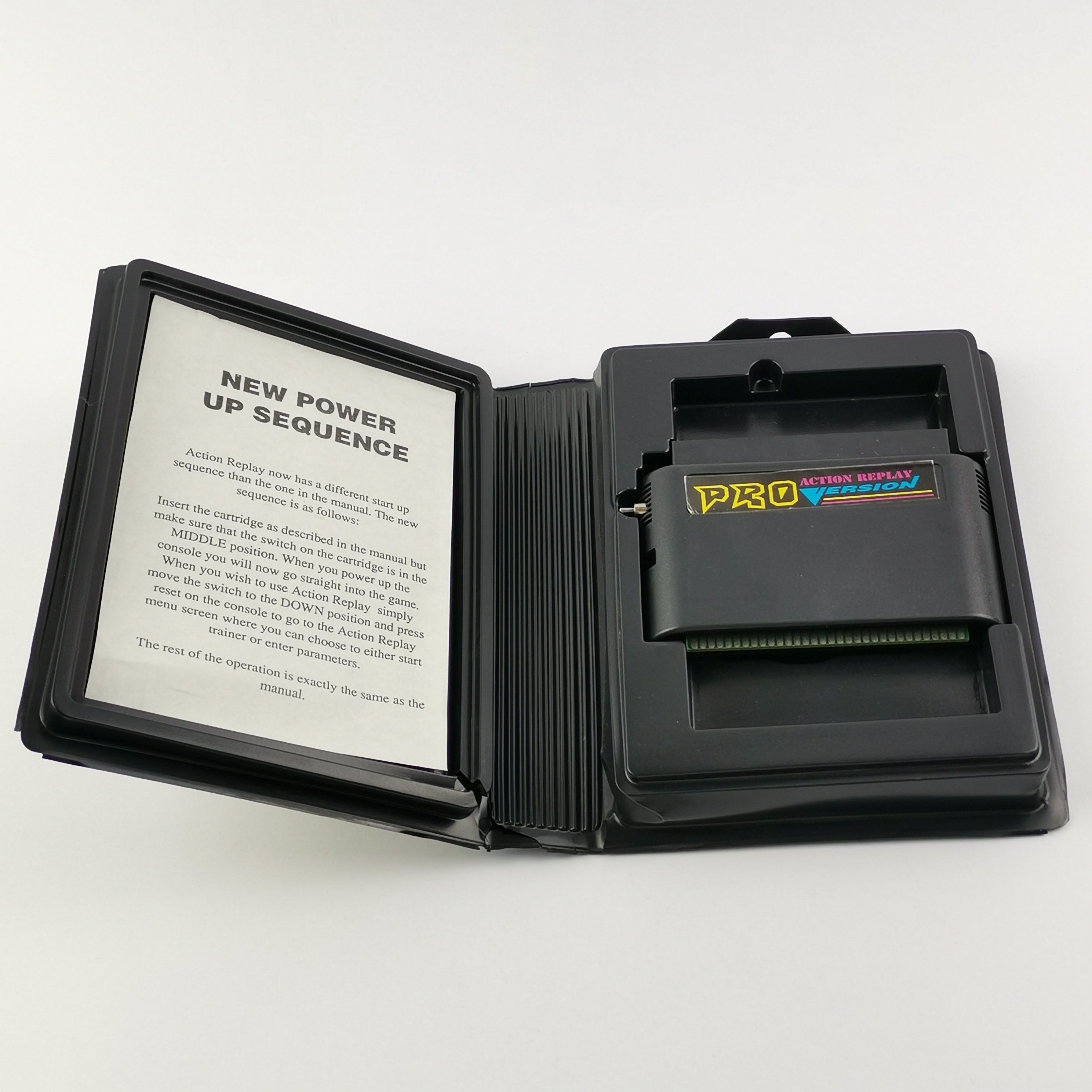 Sega Mega Drive Zubehör – Pro Action Replay Cartridge