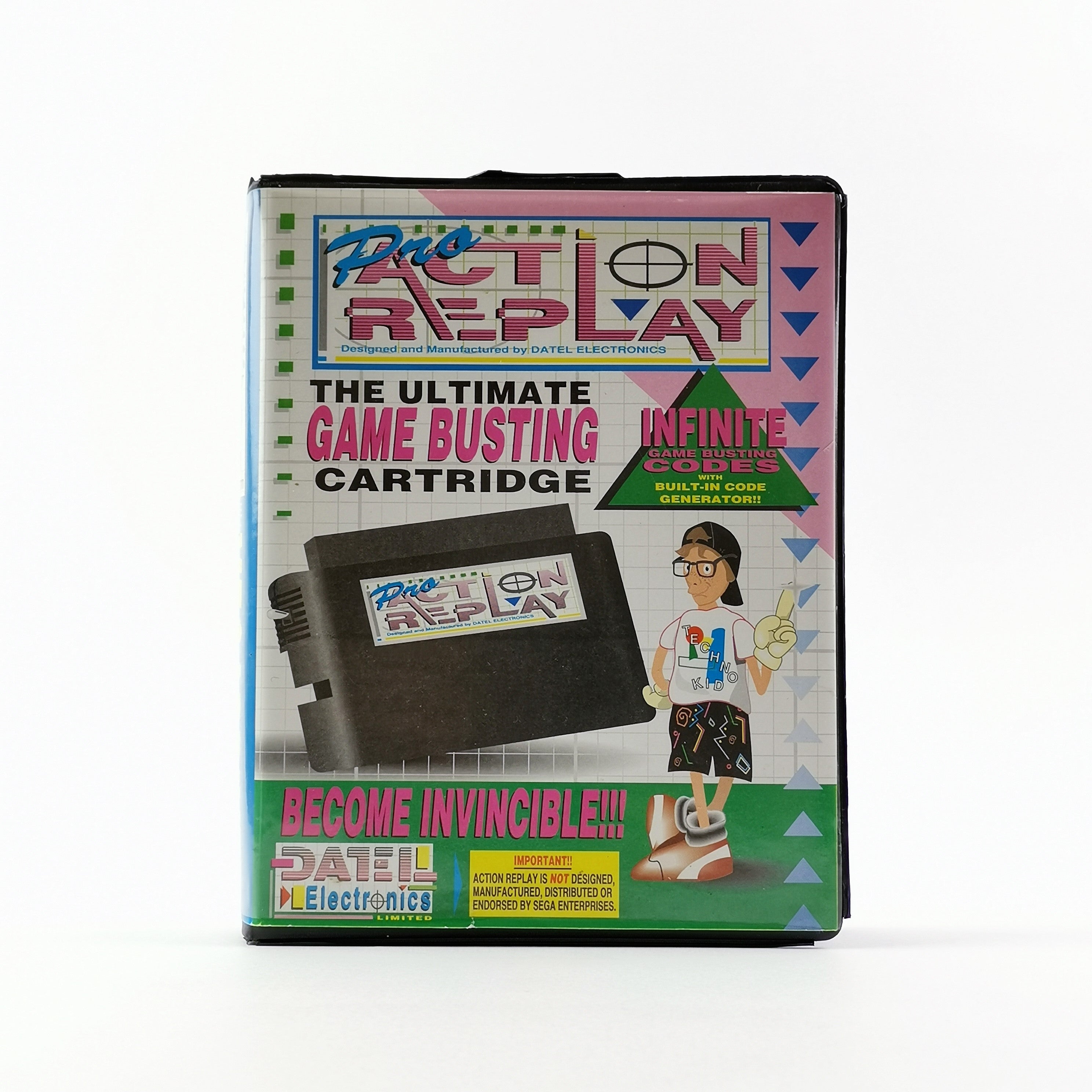 Sega Mega Drive Zubehör – Pro Action Replay Cartridge