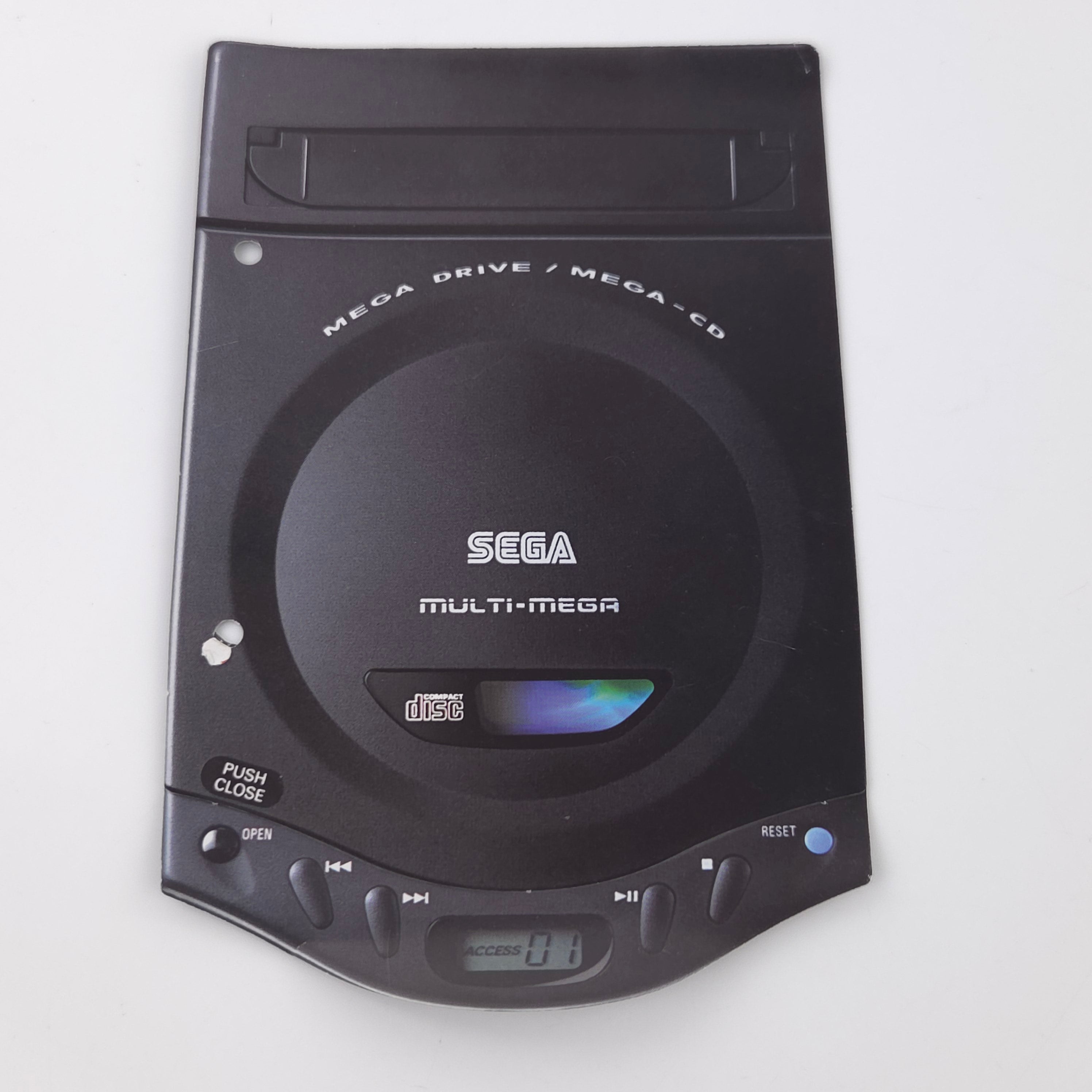 SEGA Multi-Mega Konsole Mega Drive Mega CD PAL Limited