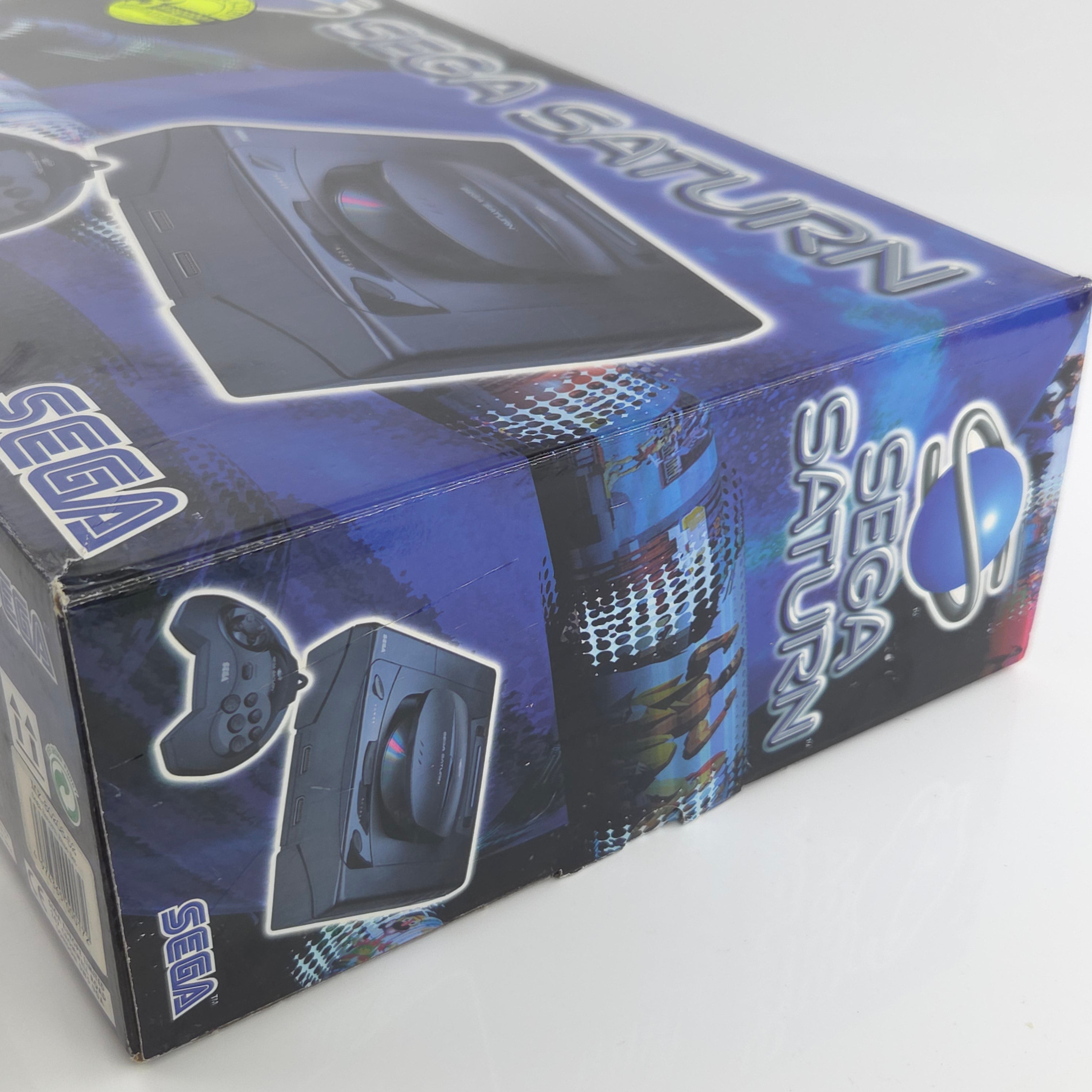 Sega Saturn Konsole Base Set OVP PAL hervorragender Zustand