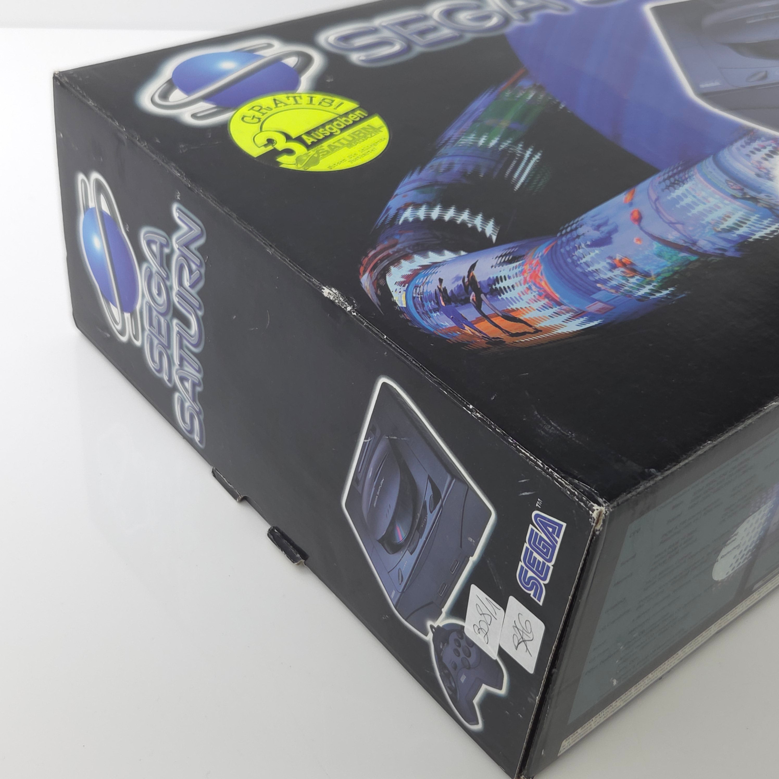 Sega Saturn Konsole Base Set OVP PAL hervorragender Zustand