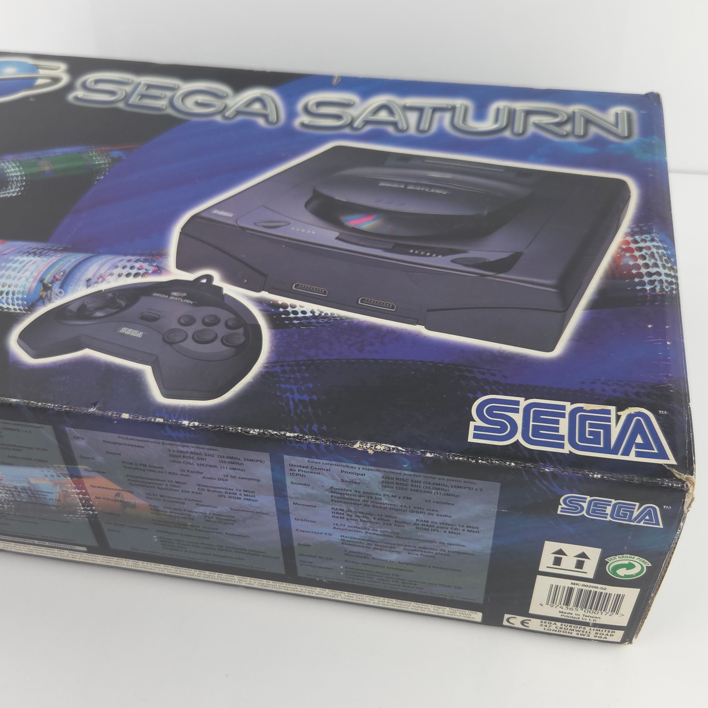 Sega Saturn Konsole OVP Controller Original Zubehör