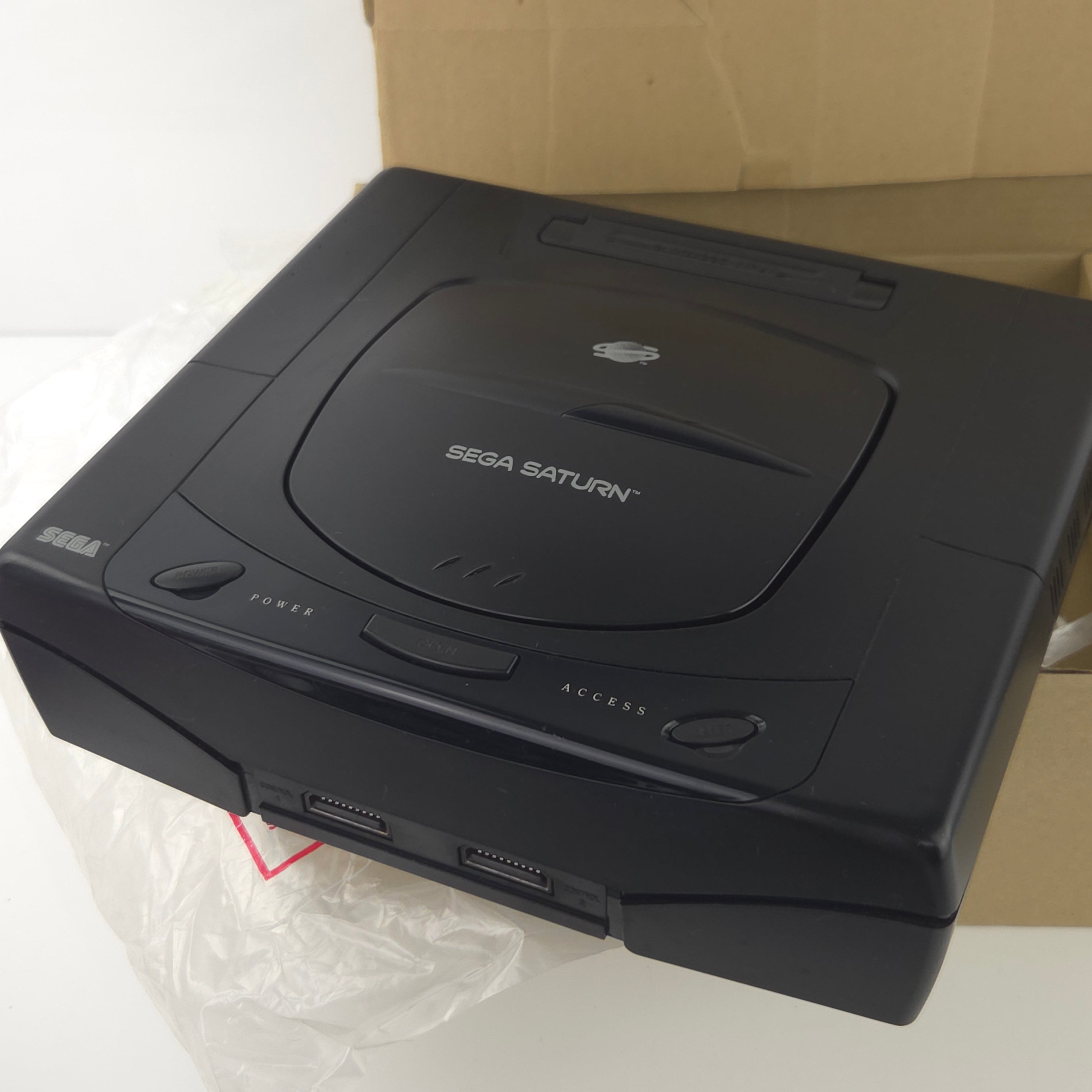 Sega Saturn Konsole OVP Controller Original Zubehör