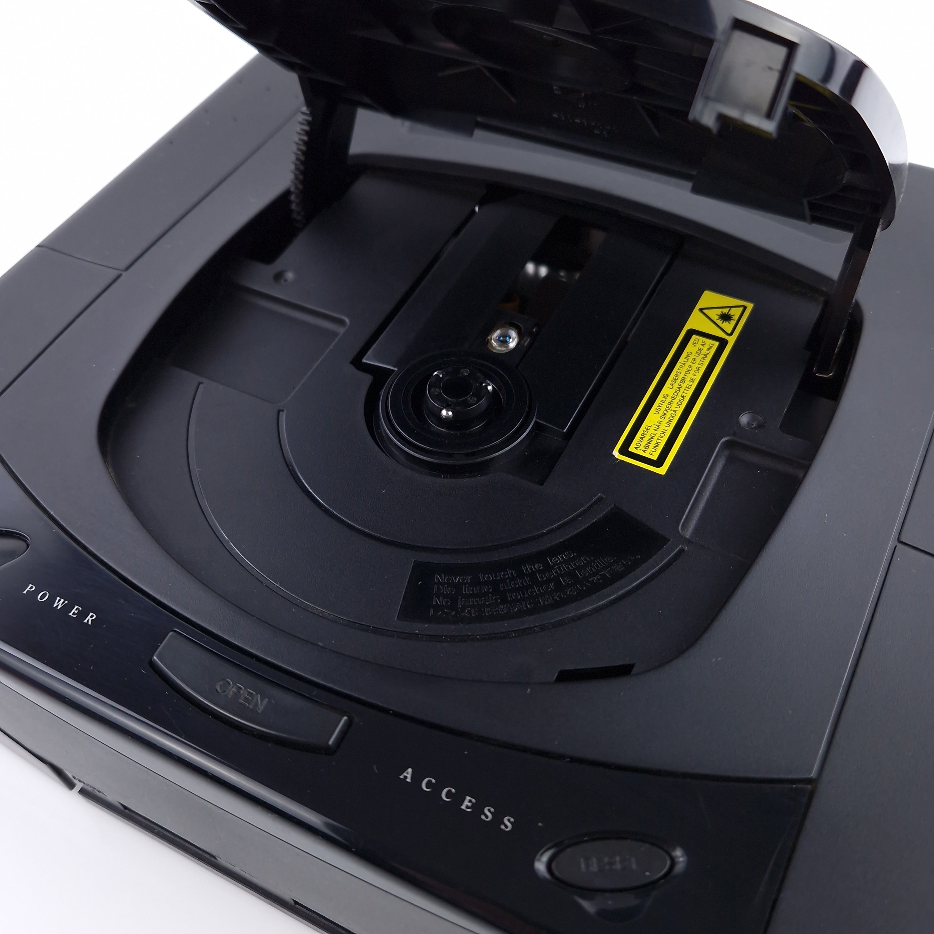 Sega Saturn Konsole Schwarz OVP PAL