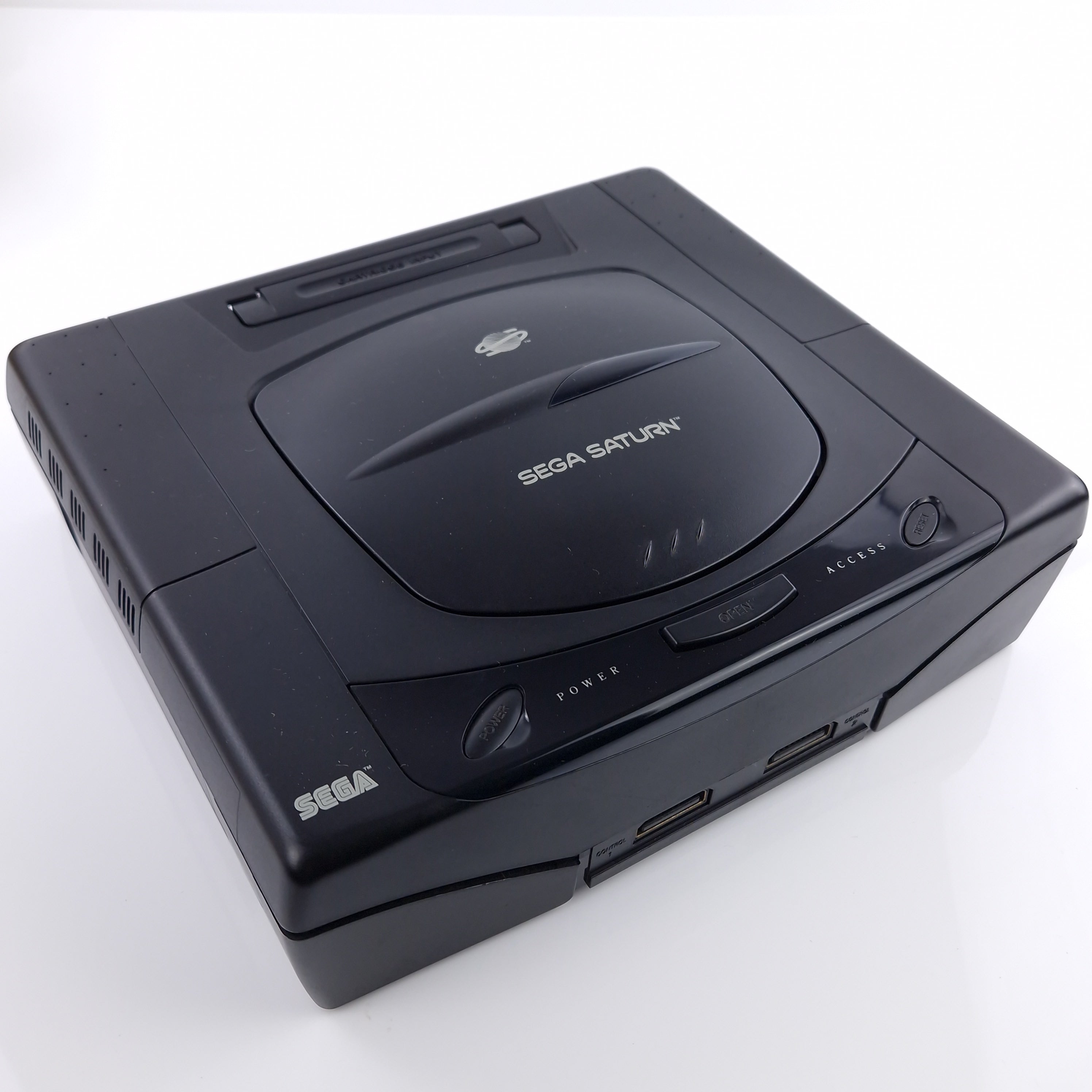 Sega Saturn Konsole Schwarz OVP PAL