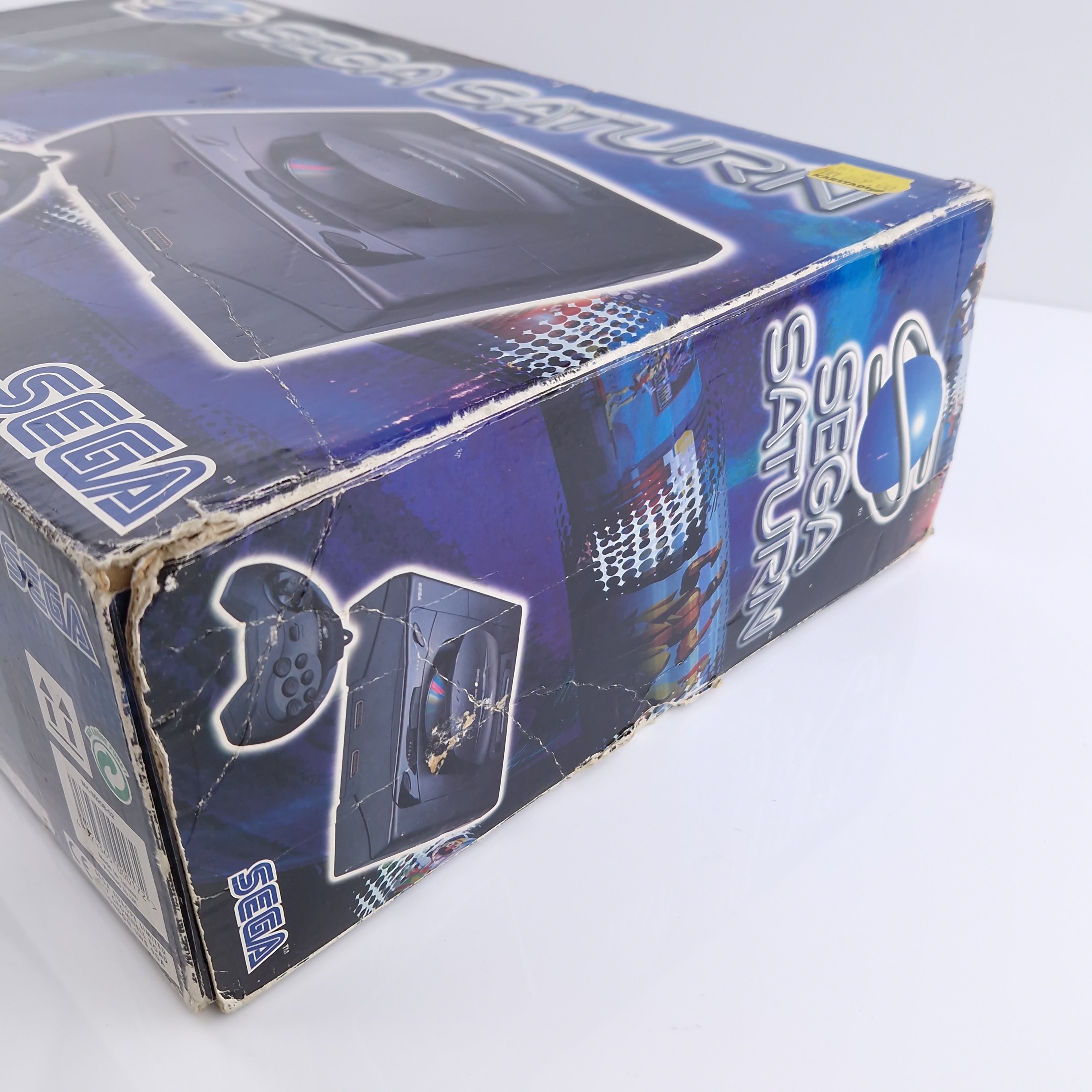 Sega Saturn Konsole Schwarz OVP PAL