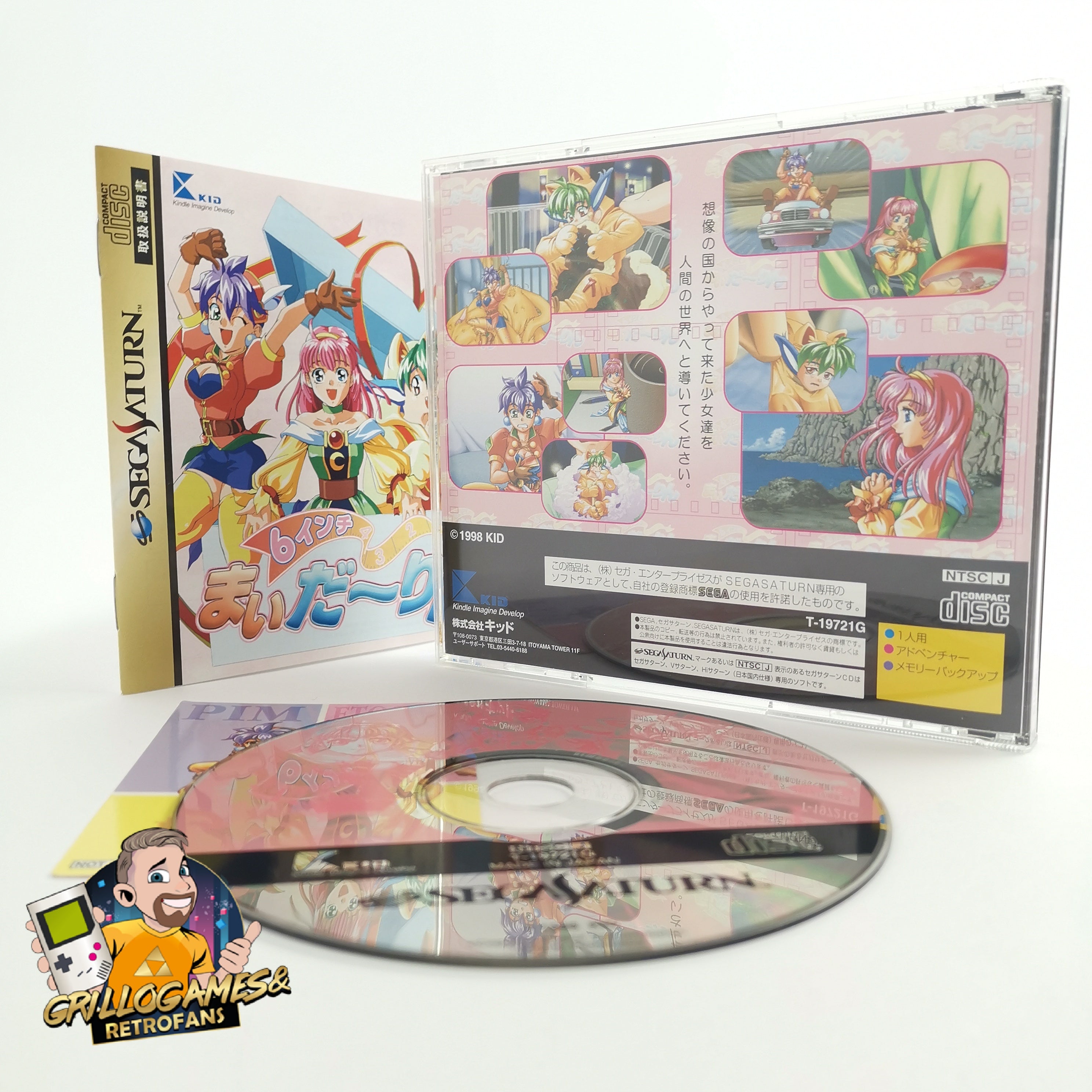 Sega Saturn Spiel – 6 Inch My Darling NTSC-J OVP