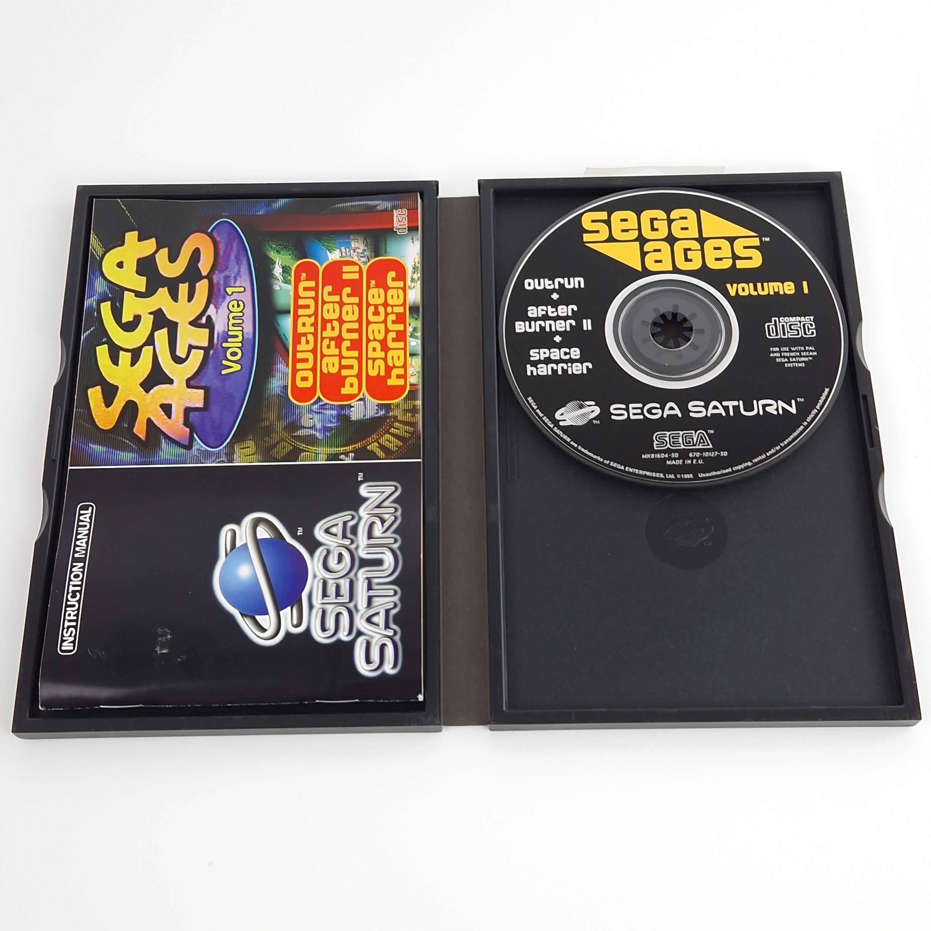 Sega Saturn Spiel – Sega Ages Volume 1 (OVP sehr gut)