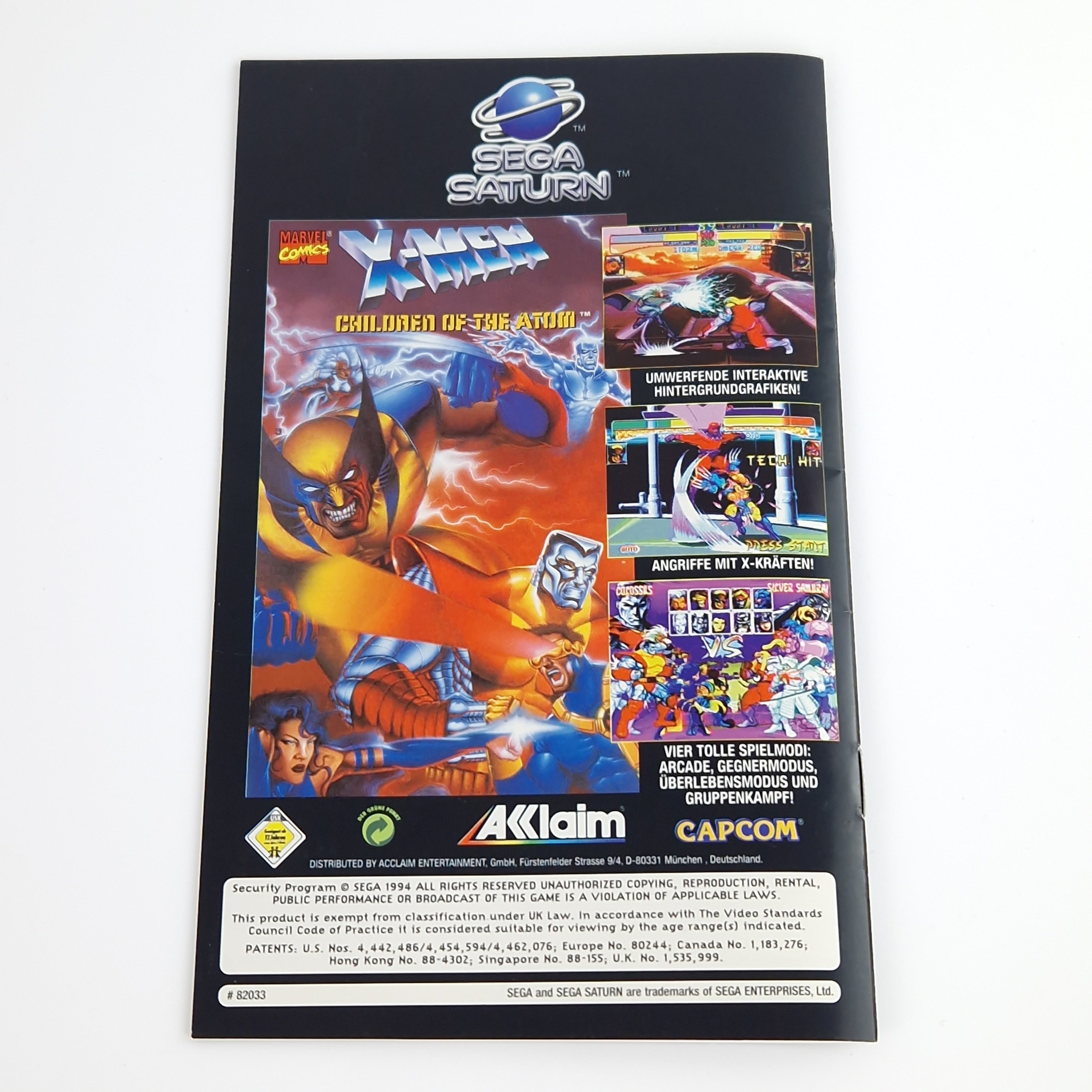 Sega Saturn Spiel – Alien Trilogy OVP PAL Acclaim