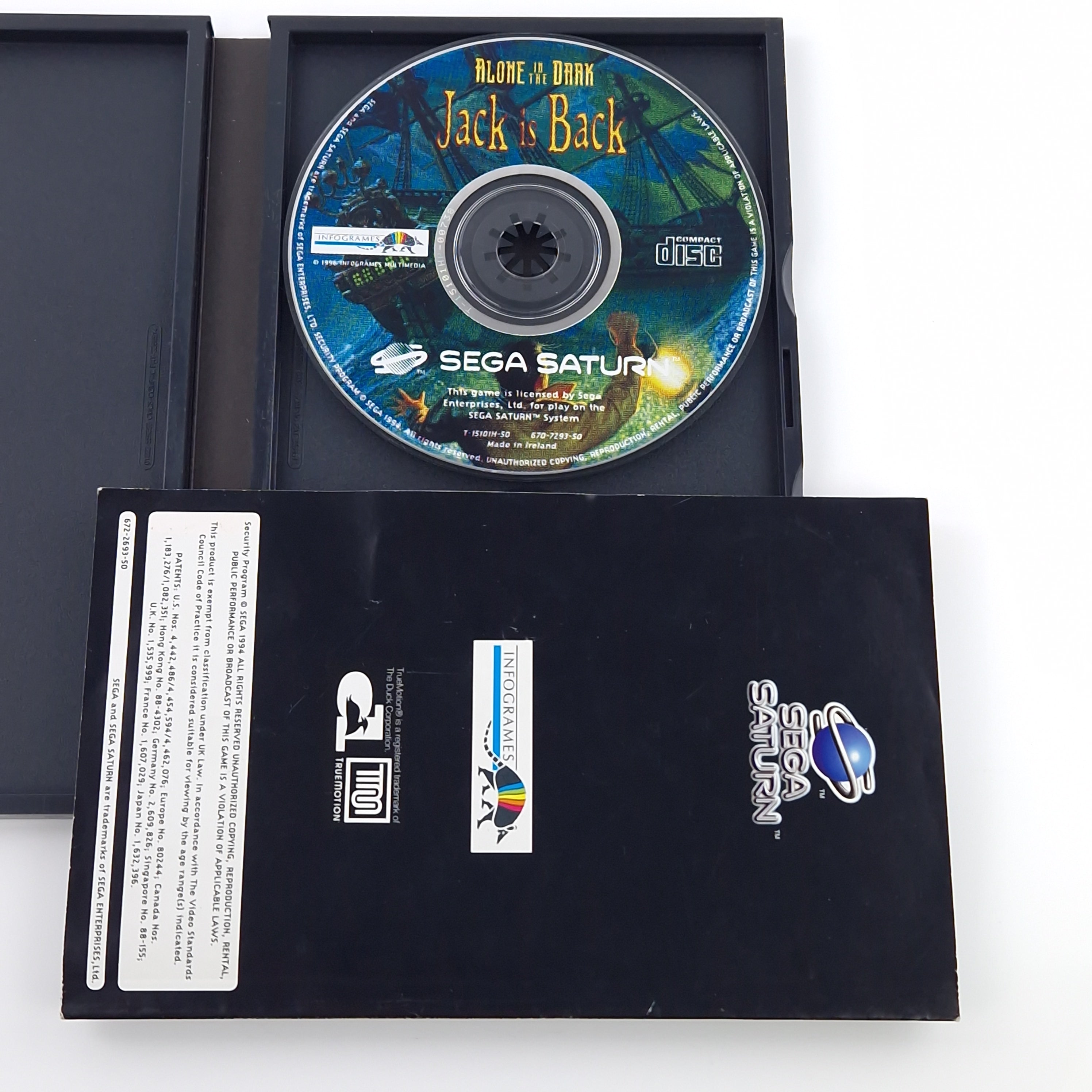 Sega Saturn Spiel – Alone in the Dark Jack is Back (PAL)