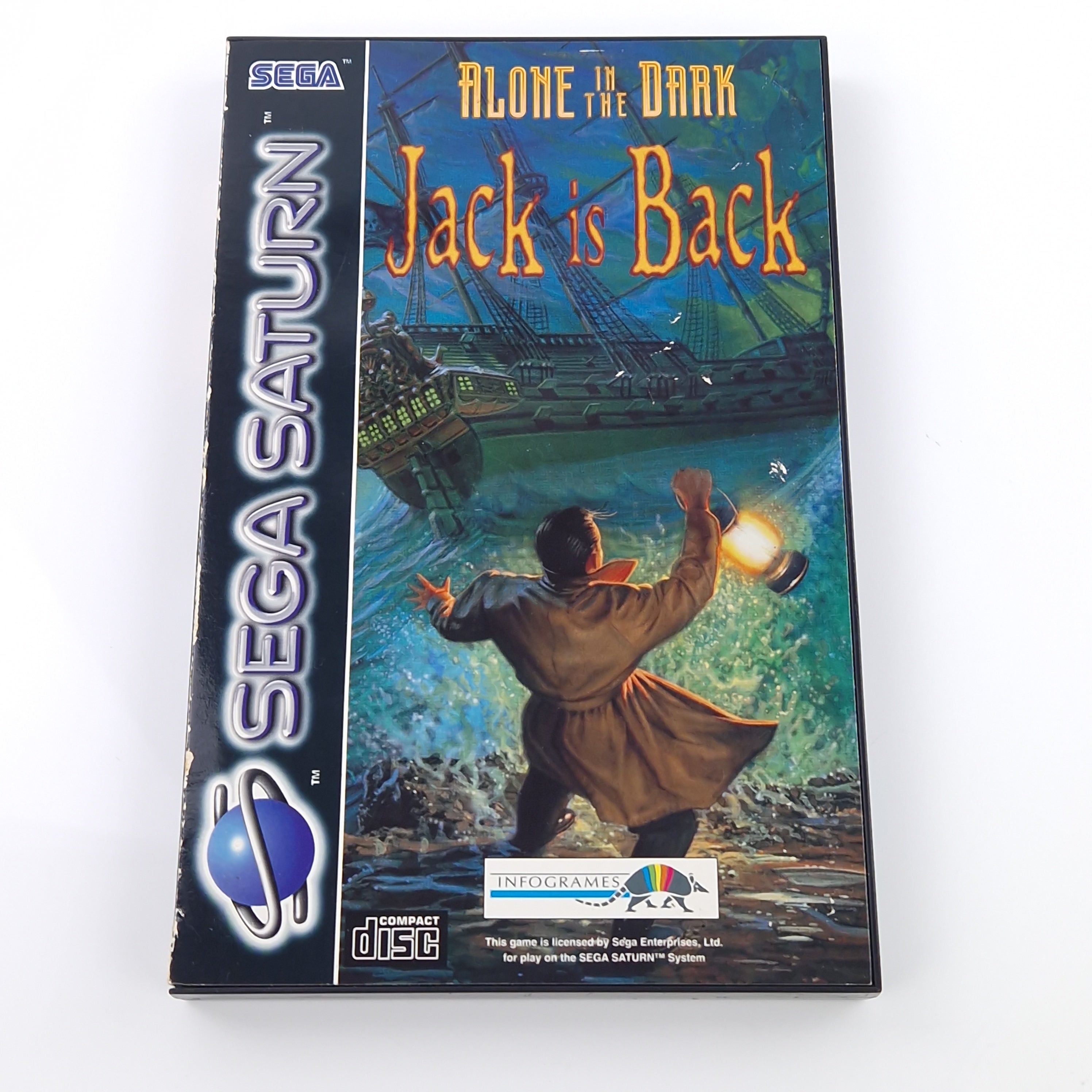 Sega Saturn Spiel – Alone in the Dark Jack is Back (PAL)