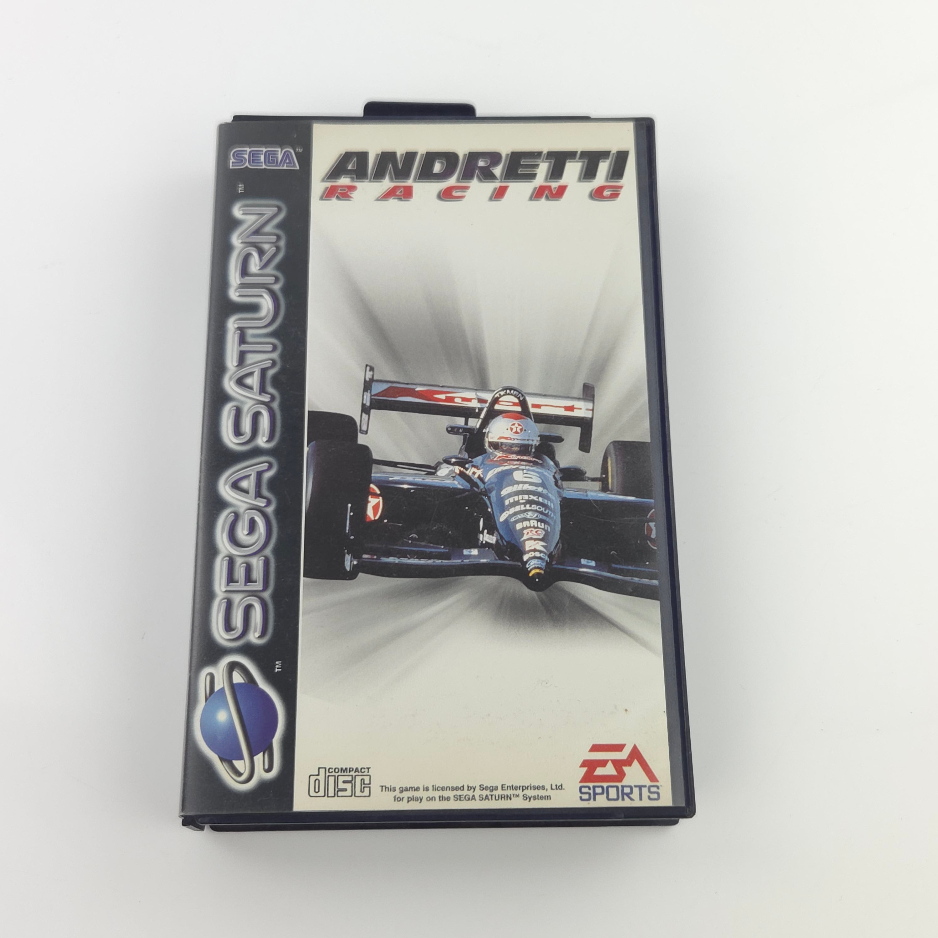 Sega Saturn Spiel – Andretti Racing OVP PAL
