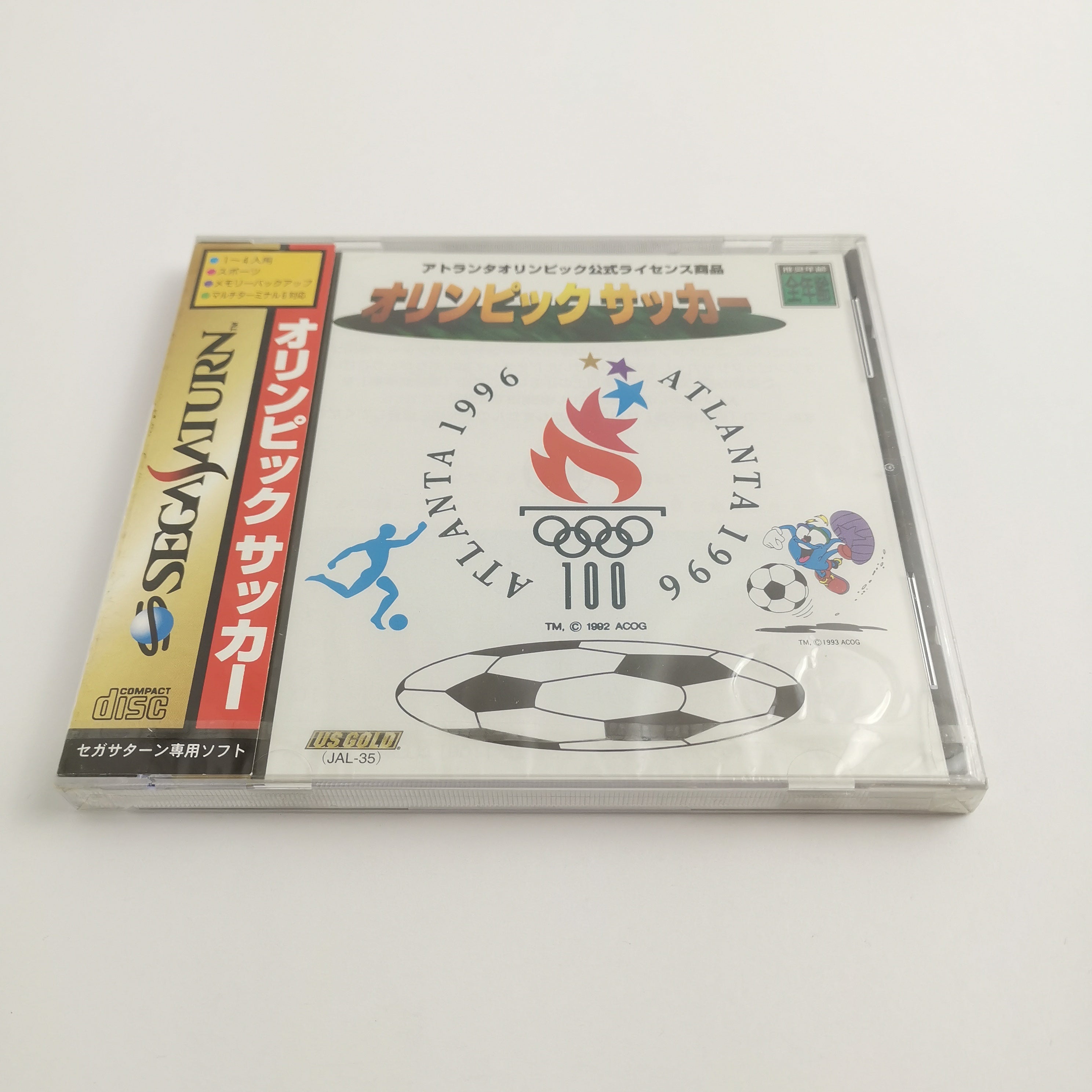 Sega Saturn Spiel – Atlanta 1996 NTSC-J Neu Versiegelt