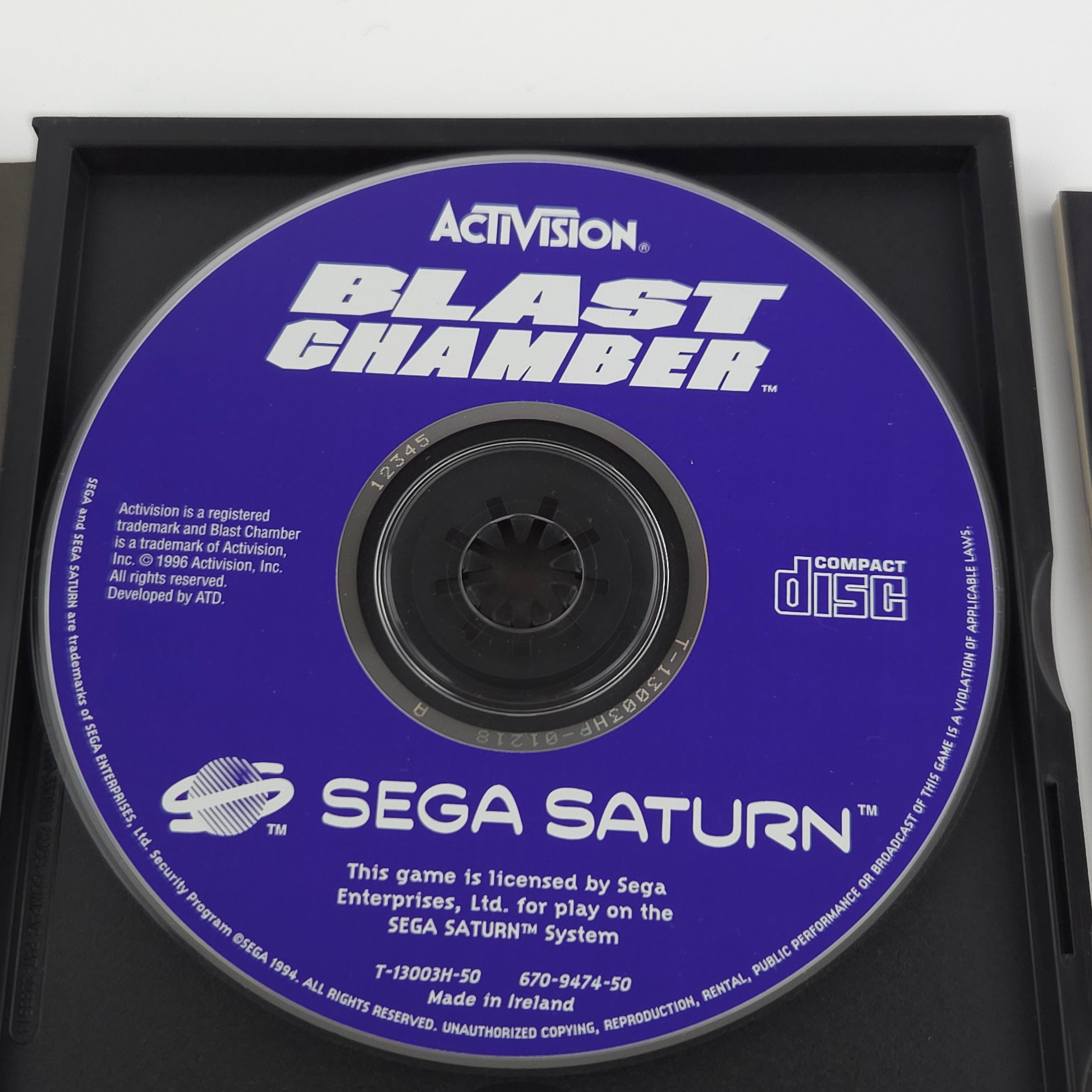 Sega Saturn Spiel – Blast Chamber OVP PAL