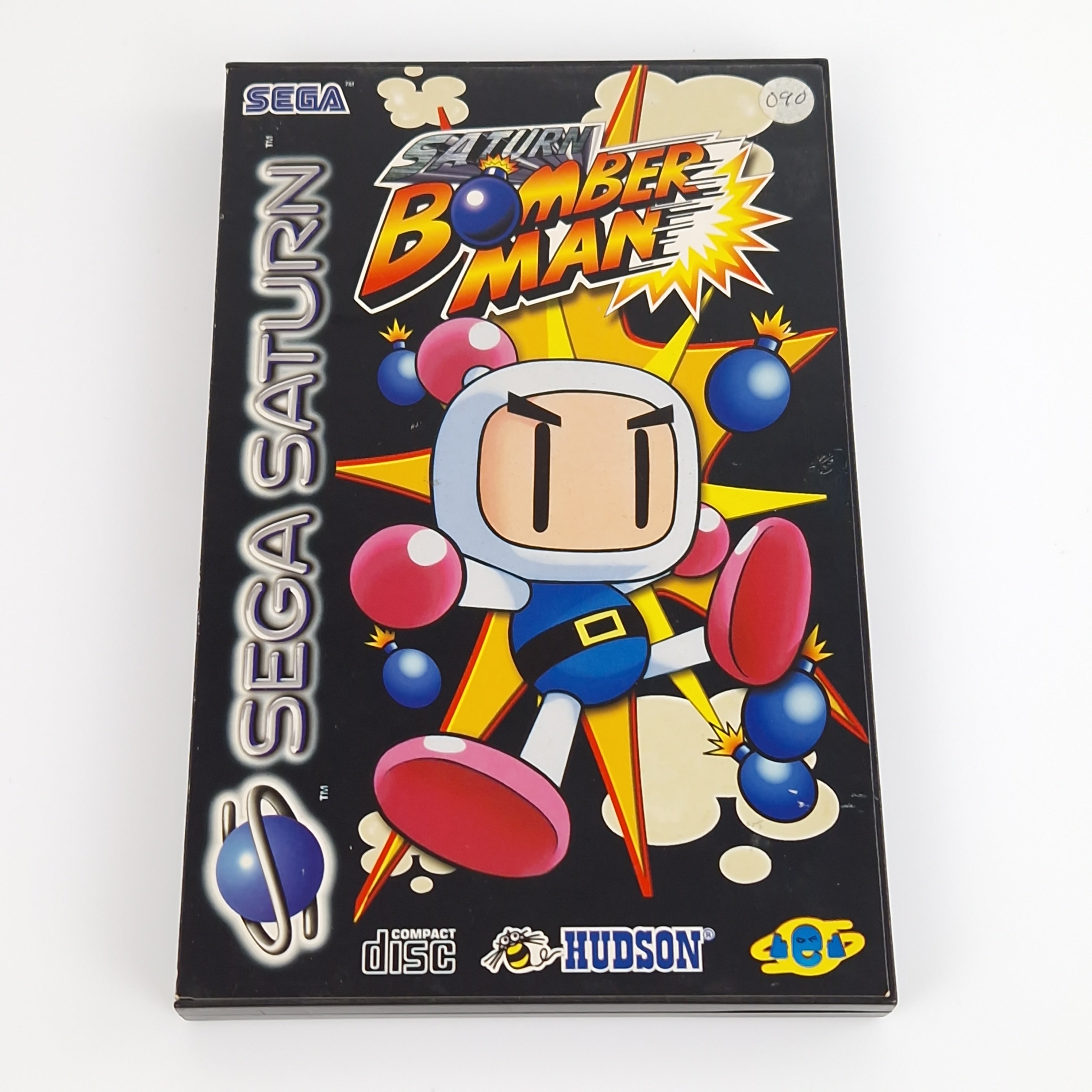 Sega Saturn Spiel – Bomberman mit OVP PAL geringen Gebrauchsspuren