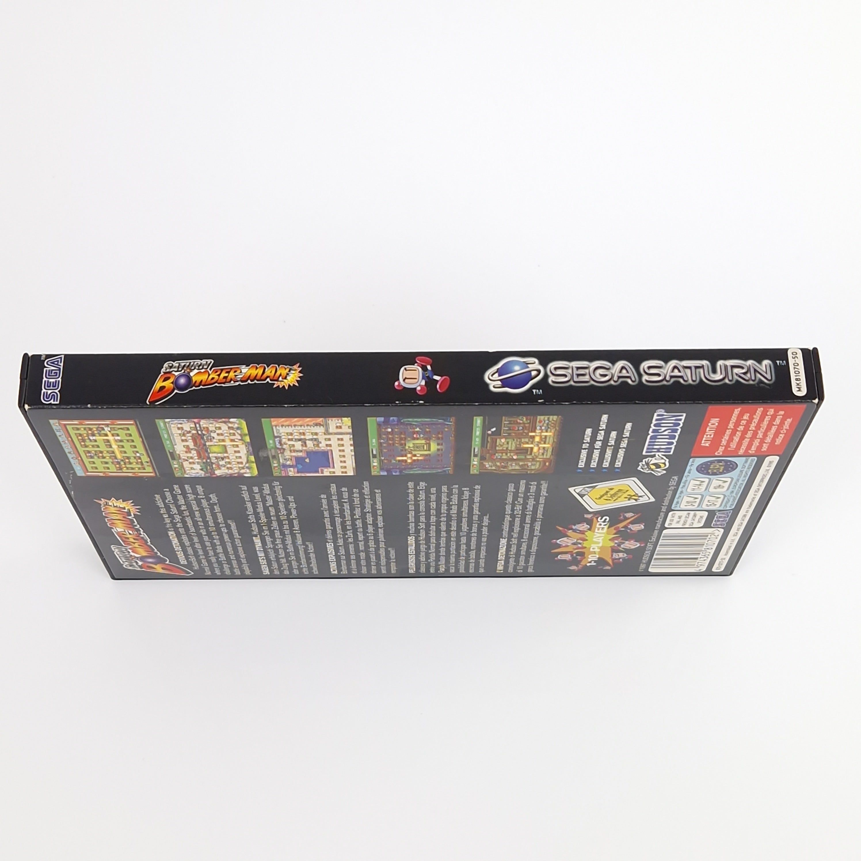 Sega Saturn Spiel – Bomberman mit OVP PAL geringen Gebrauchsspuren