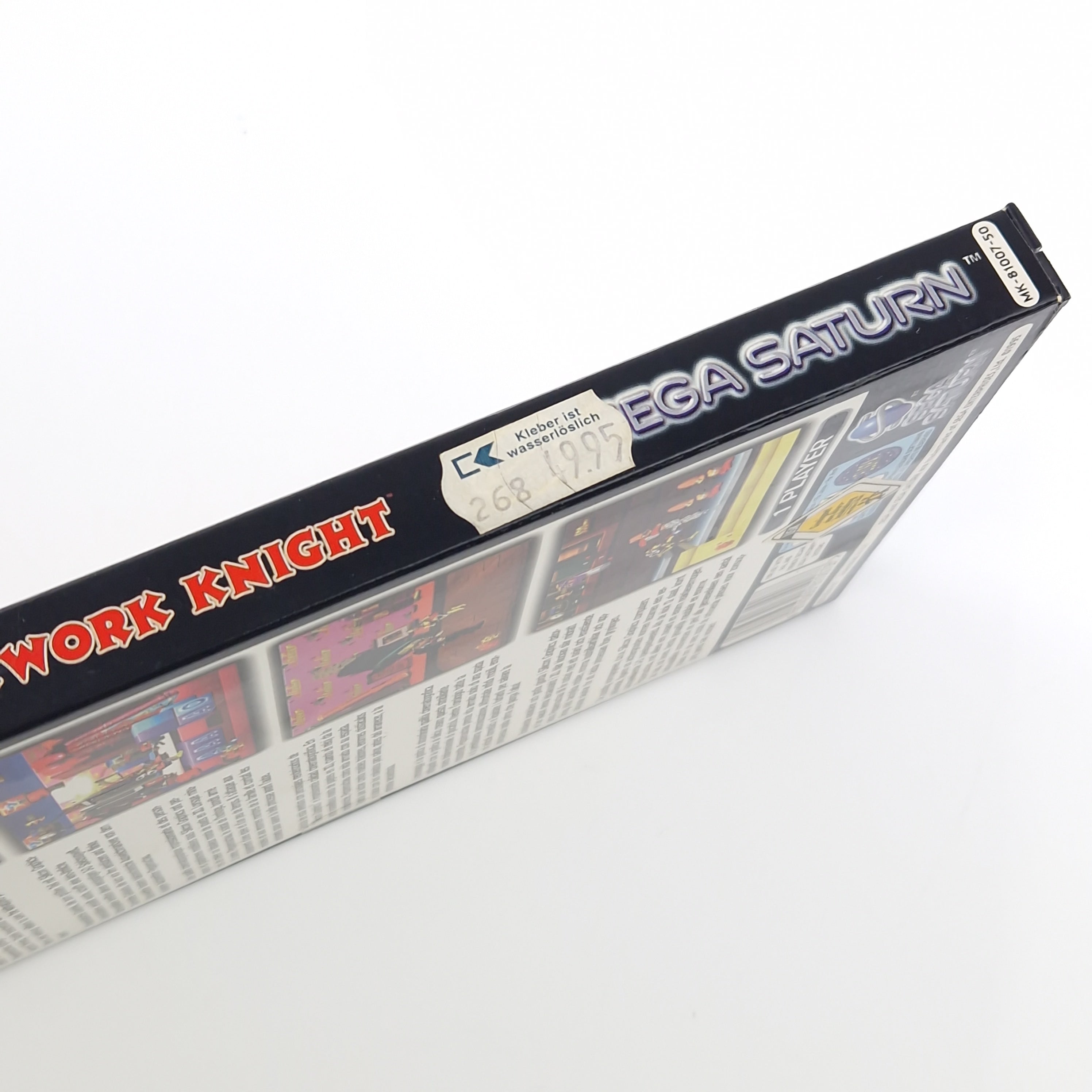 Sega Saturn Spiel – Clockwork Knight (OVP PAL)