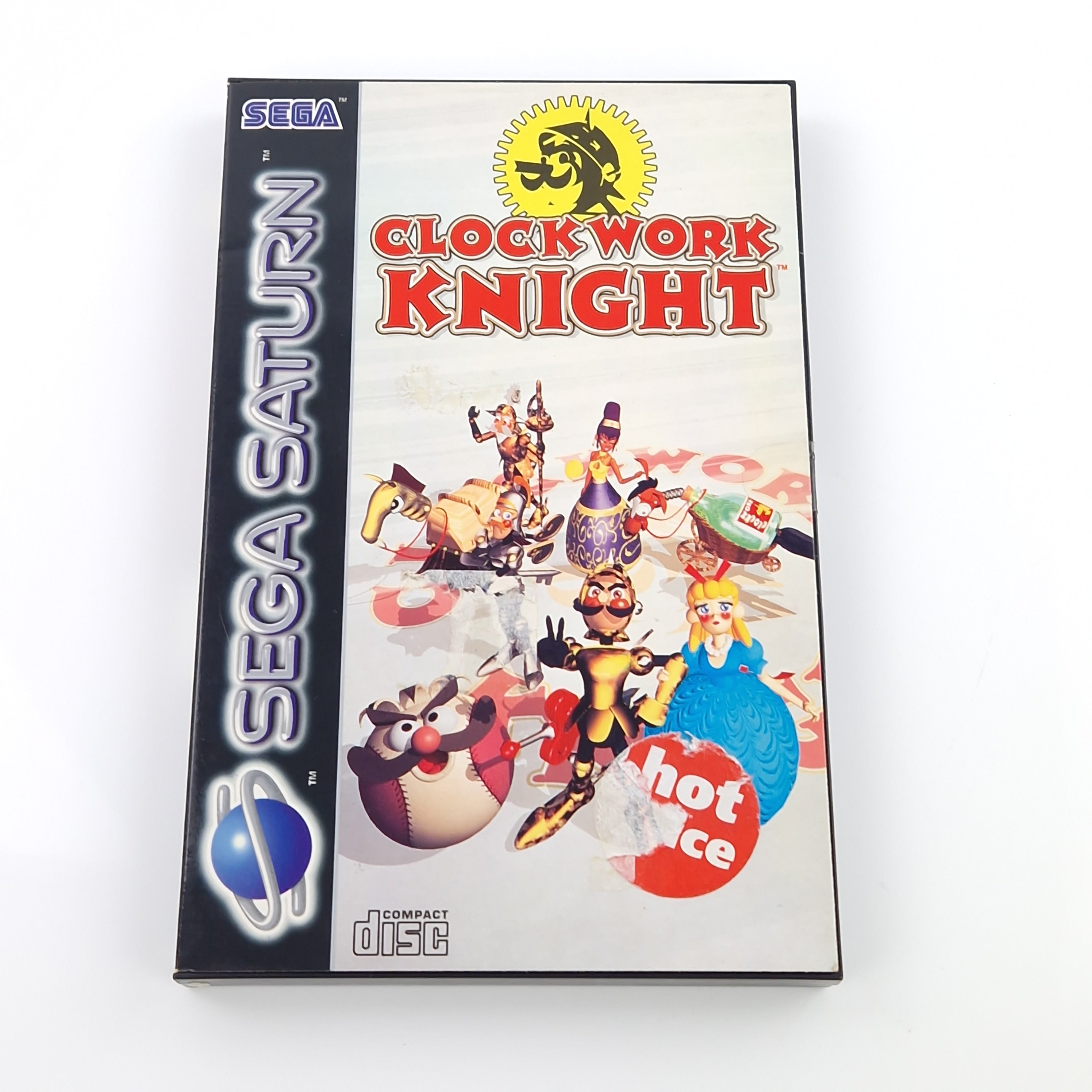 Sega Saturn Spiel – Clockwork Knight (OVP PAL)