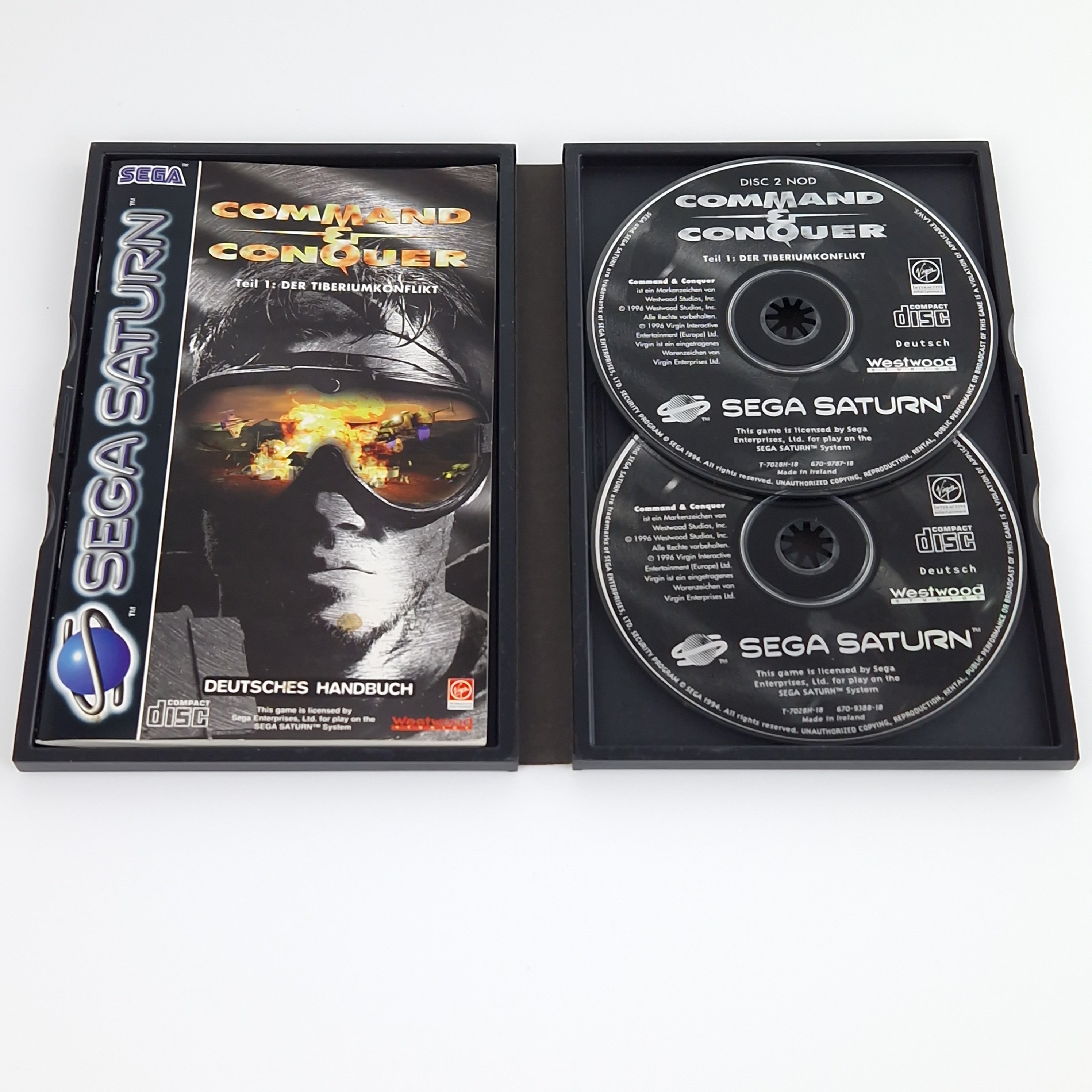 Sega Saturn Spiel – Command and Conquer Teil 1 OVP PAL