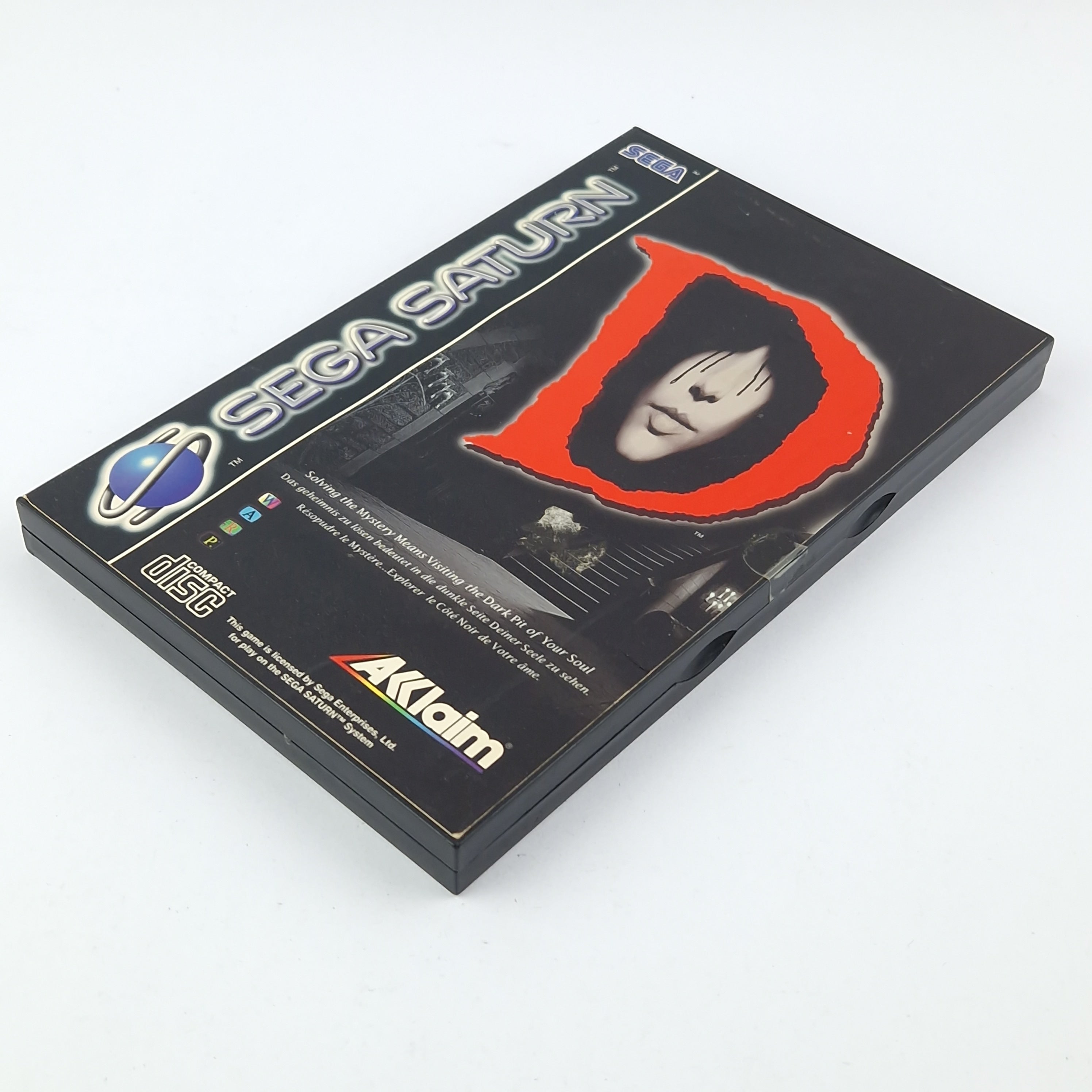Sega Saturn Spiel – D CD Anleitung OVP PAL