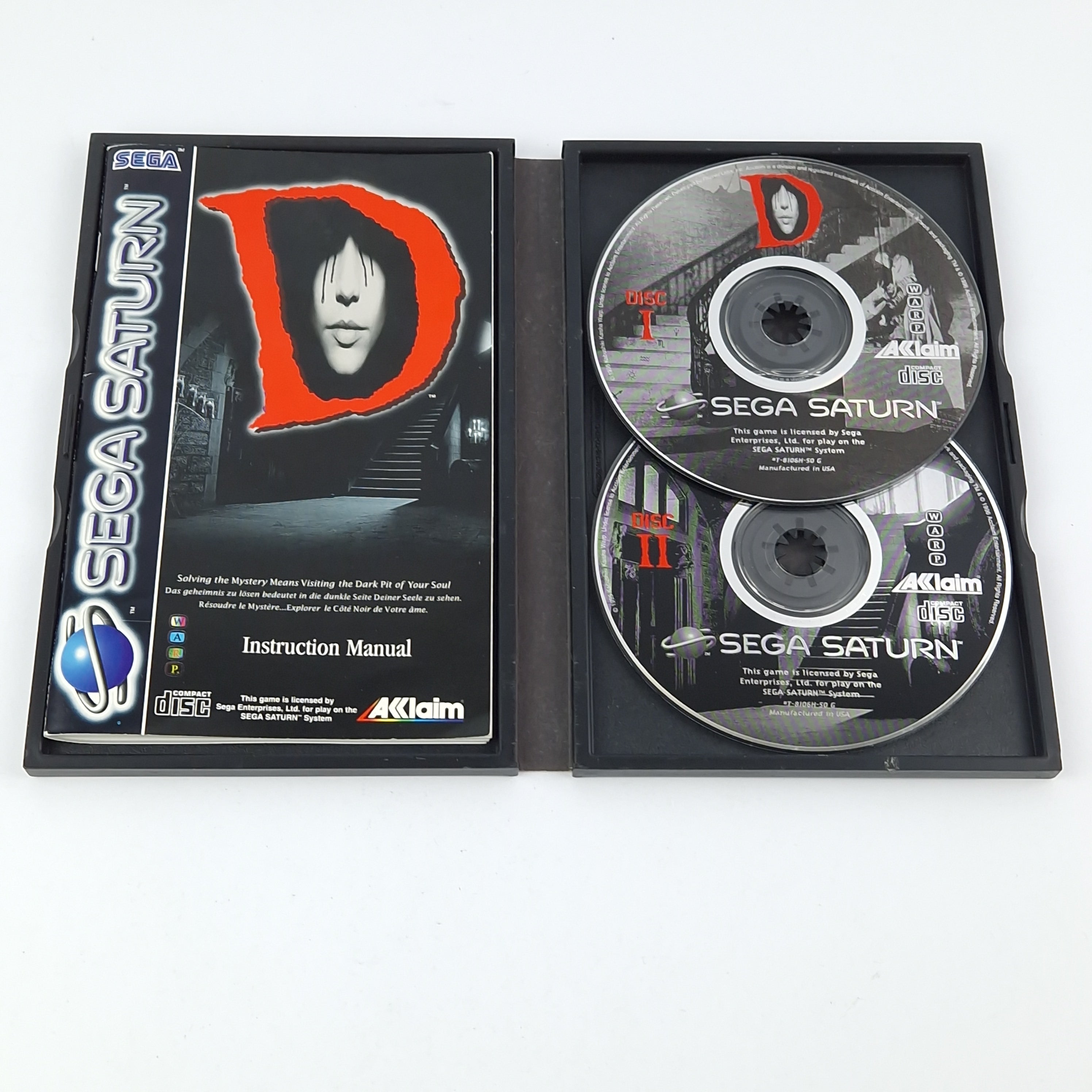 Sega Saturn Spiel – D CD Anleitung OVP PAL