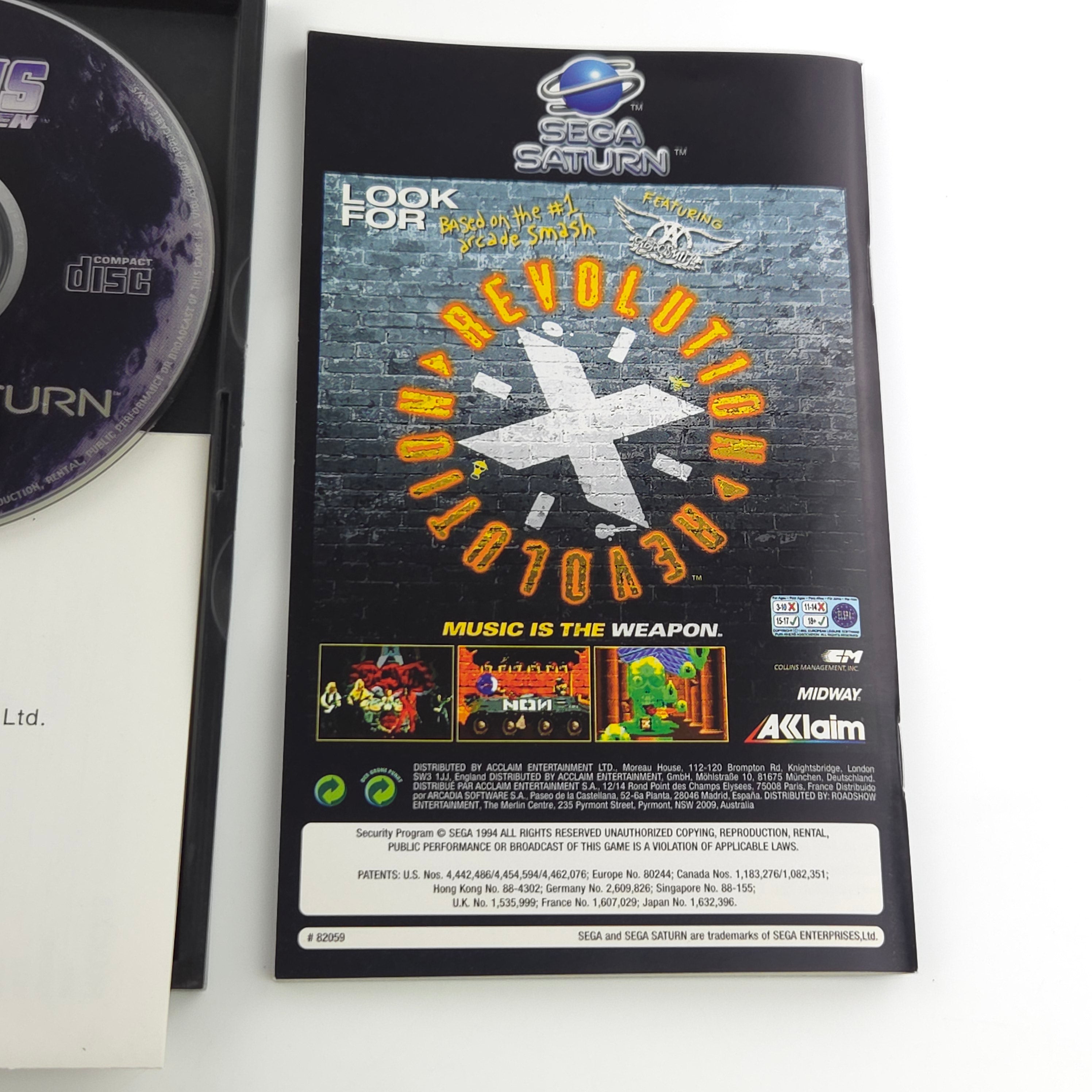 Sega Saturn Spiel – Darius Gaiden OVP PAL