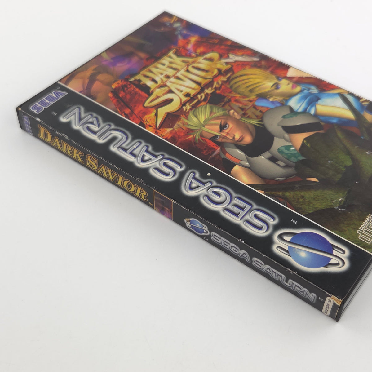 Sega Saturn Spiel Dark Savior OVP PAL