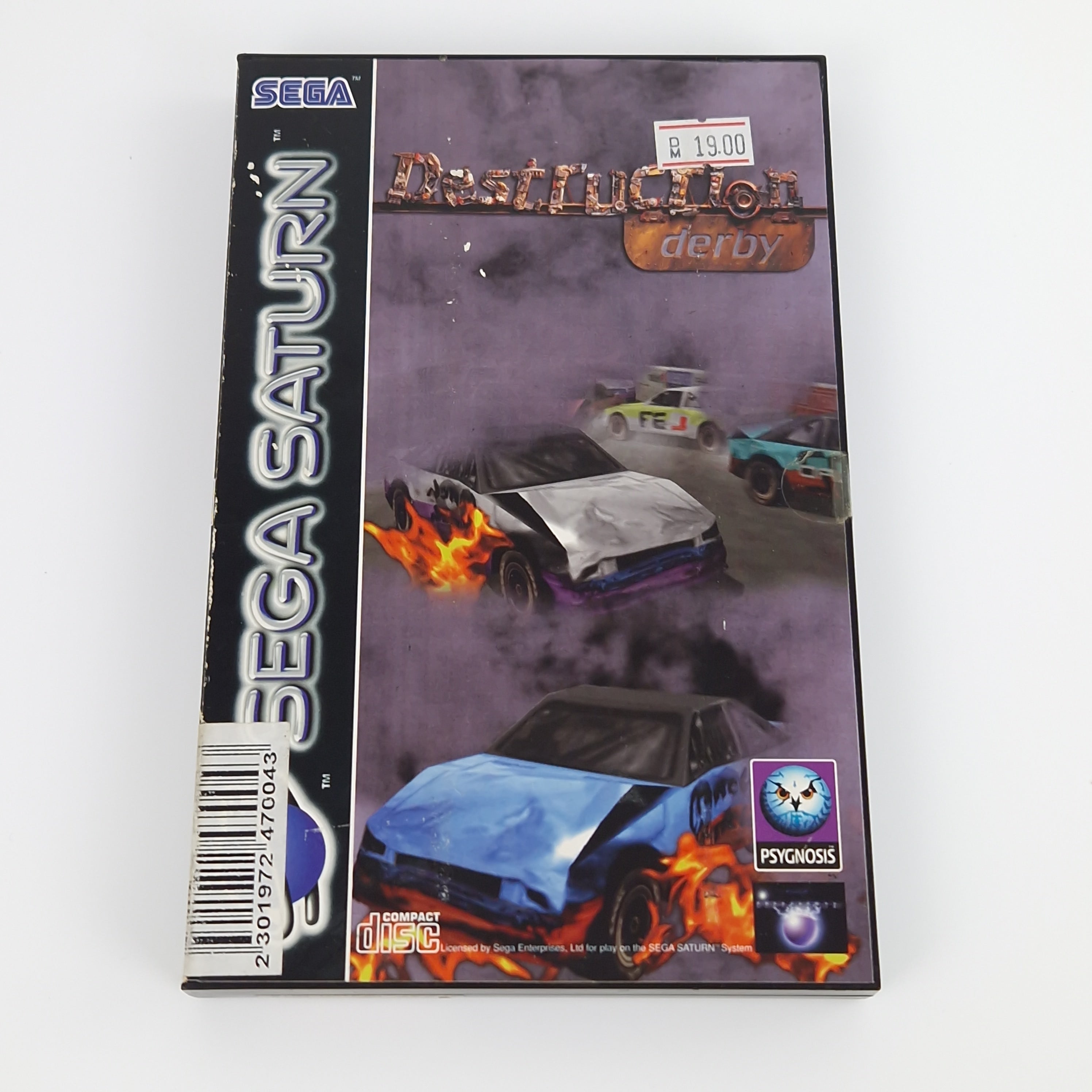 Sega Saturn Spiel – Destruction Derby (PAL OVP)