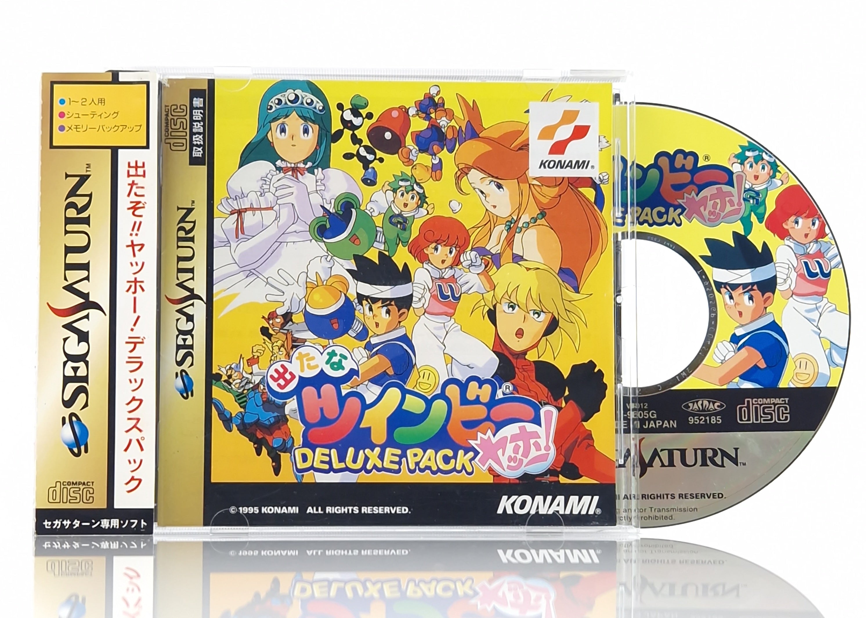Sega Saturn Spiel – Detana Twinbee Yahho Deluxe Pack NTSC-J