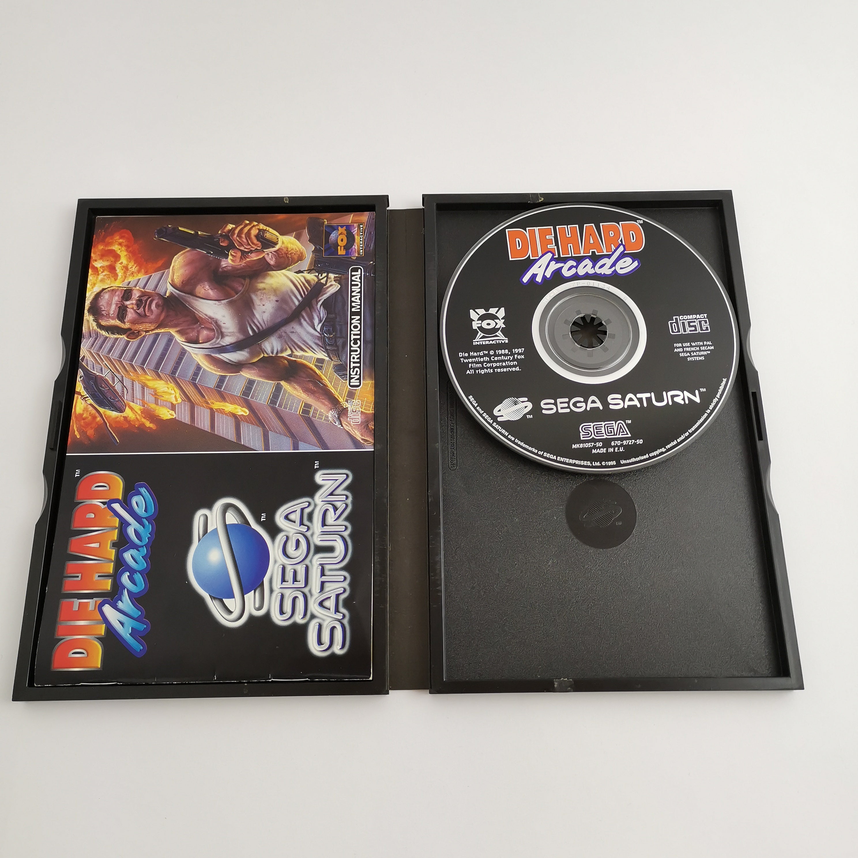 Sega Saturn Spiel – Die Hard Arcade OVP PAL USK18