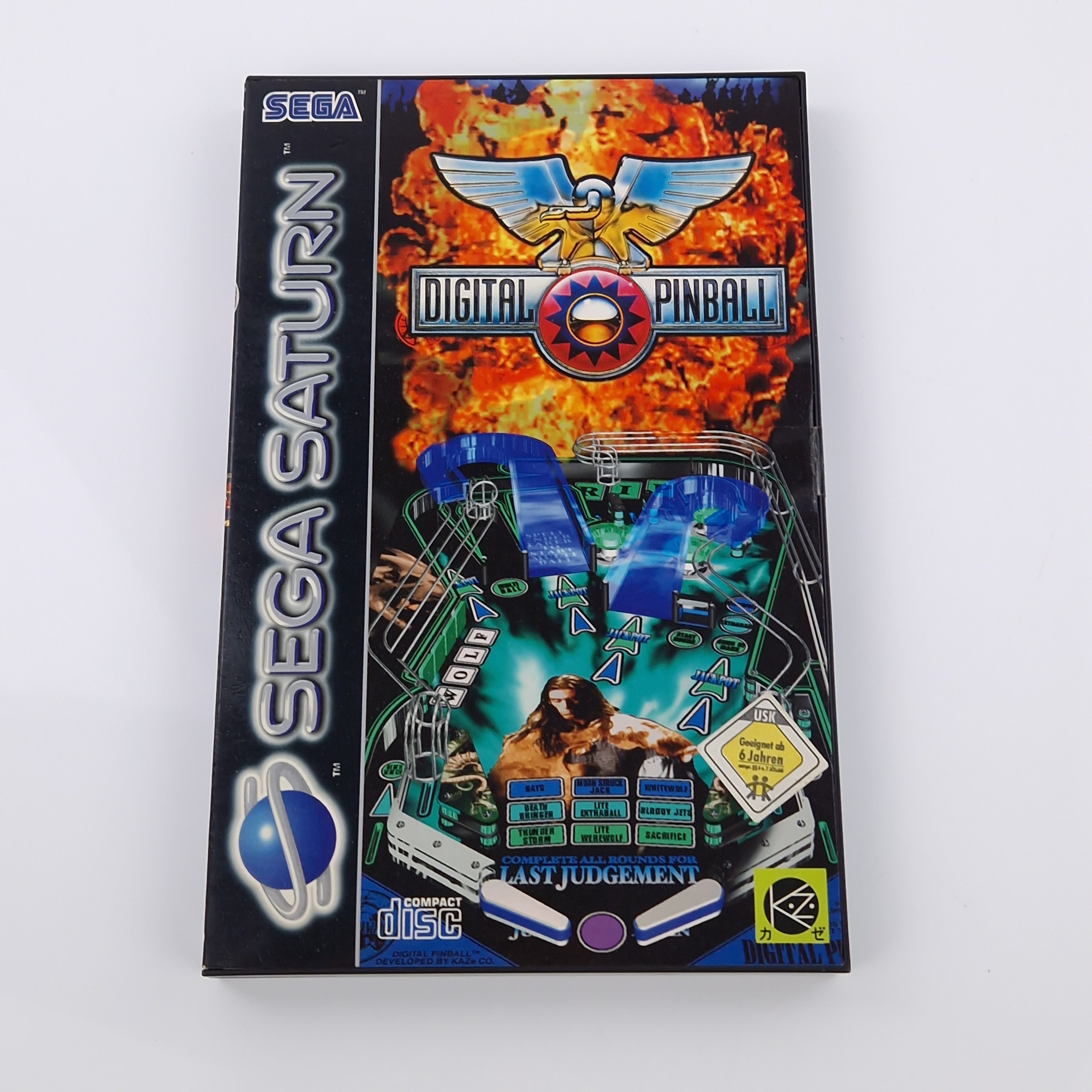 Sega Saturn Spiel – Digital Pinball OVP PAL