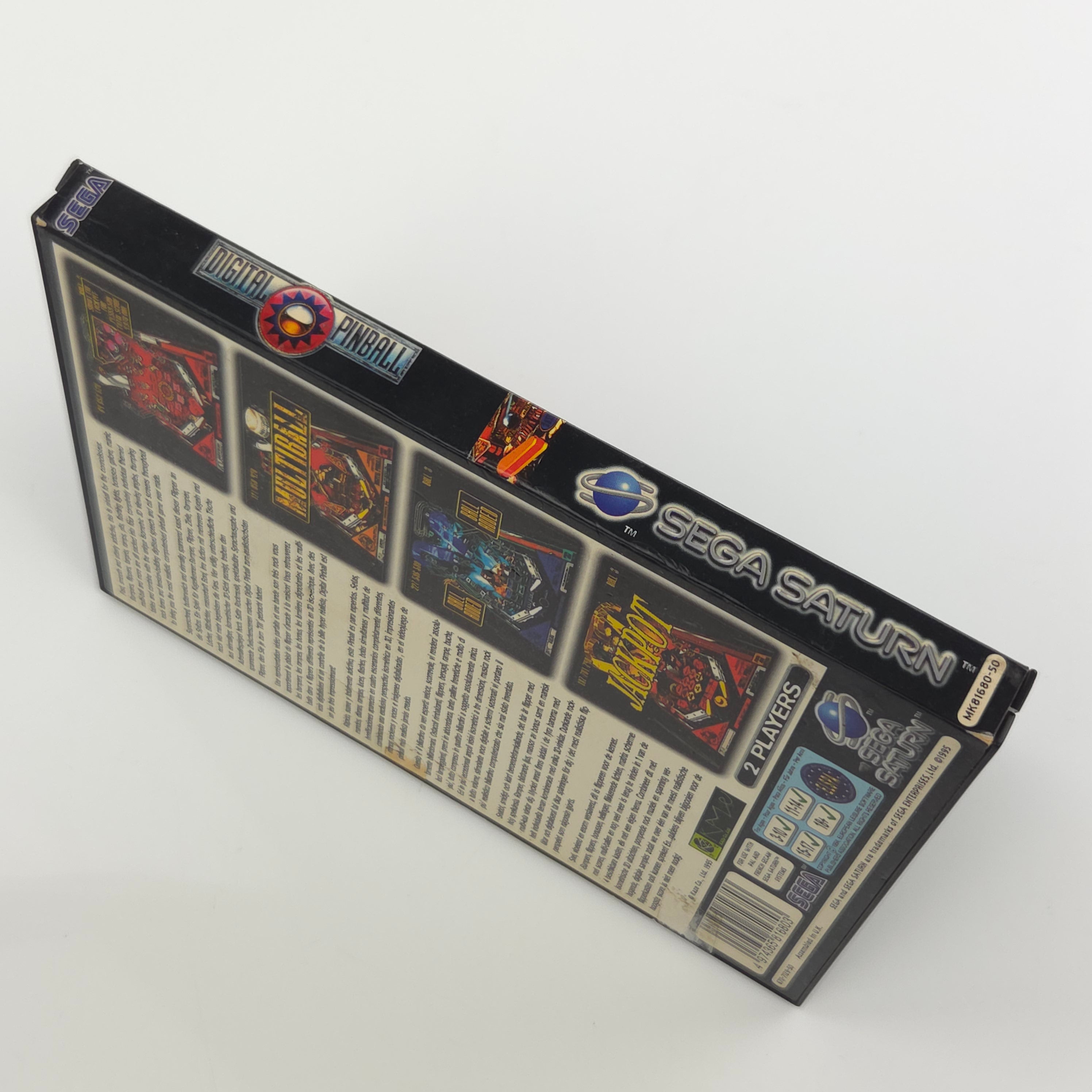 Sega Saturn Spiel – Digital Pinball OVP PAL