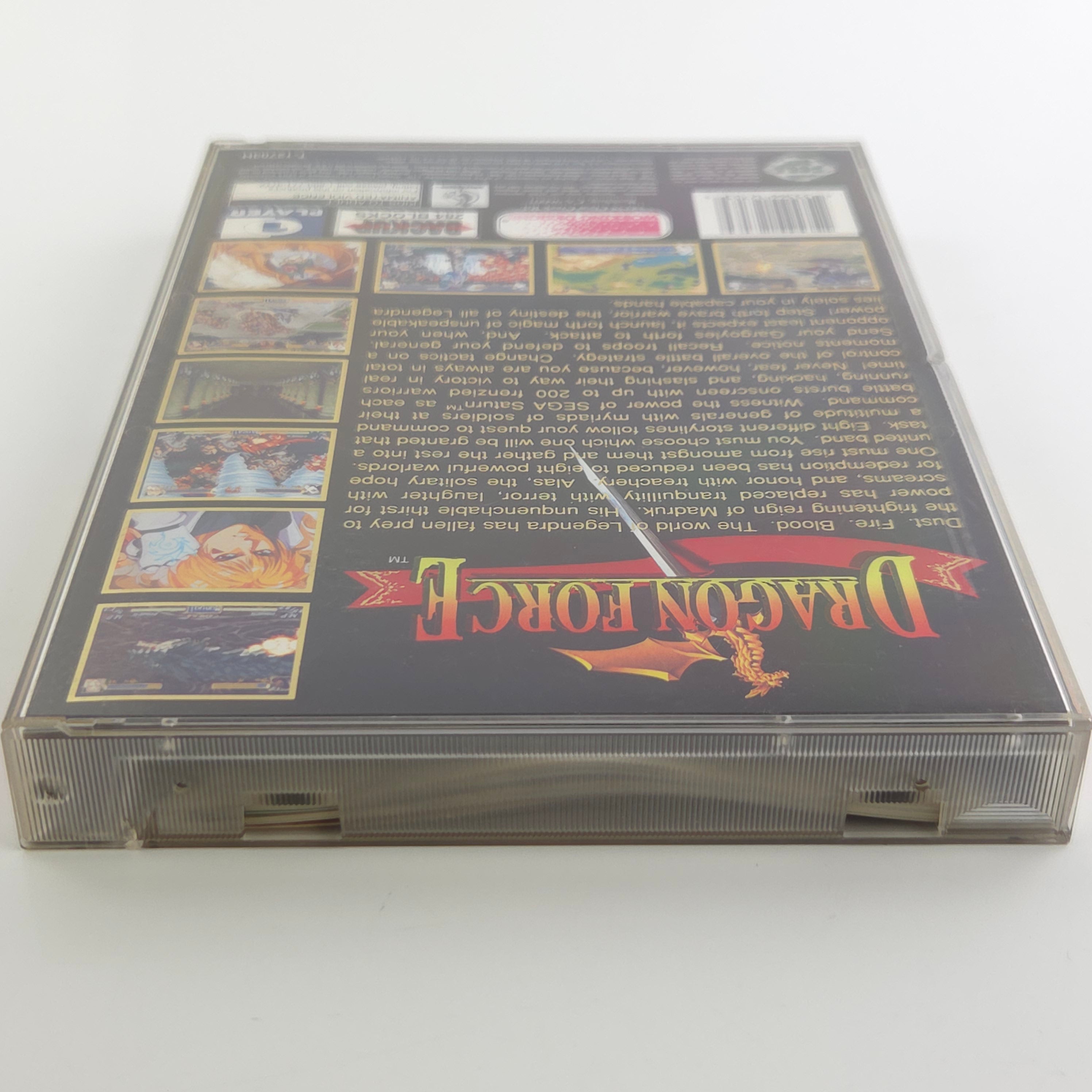 Sega Saturn Spiel – Dragon Force NTSC-USA OVP Anleitung