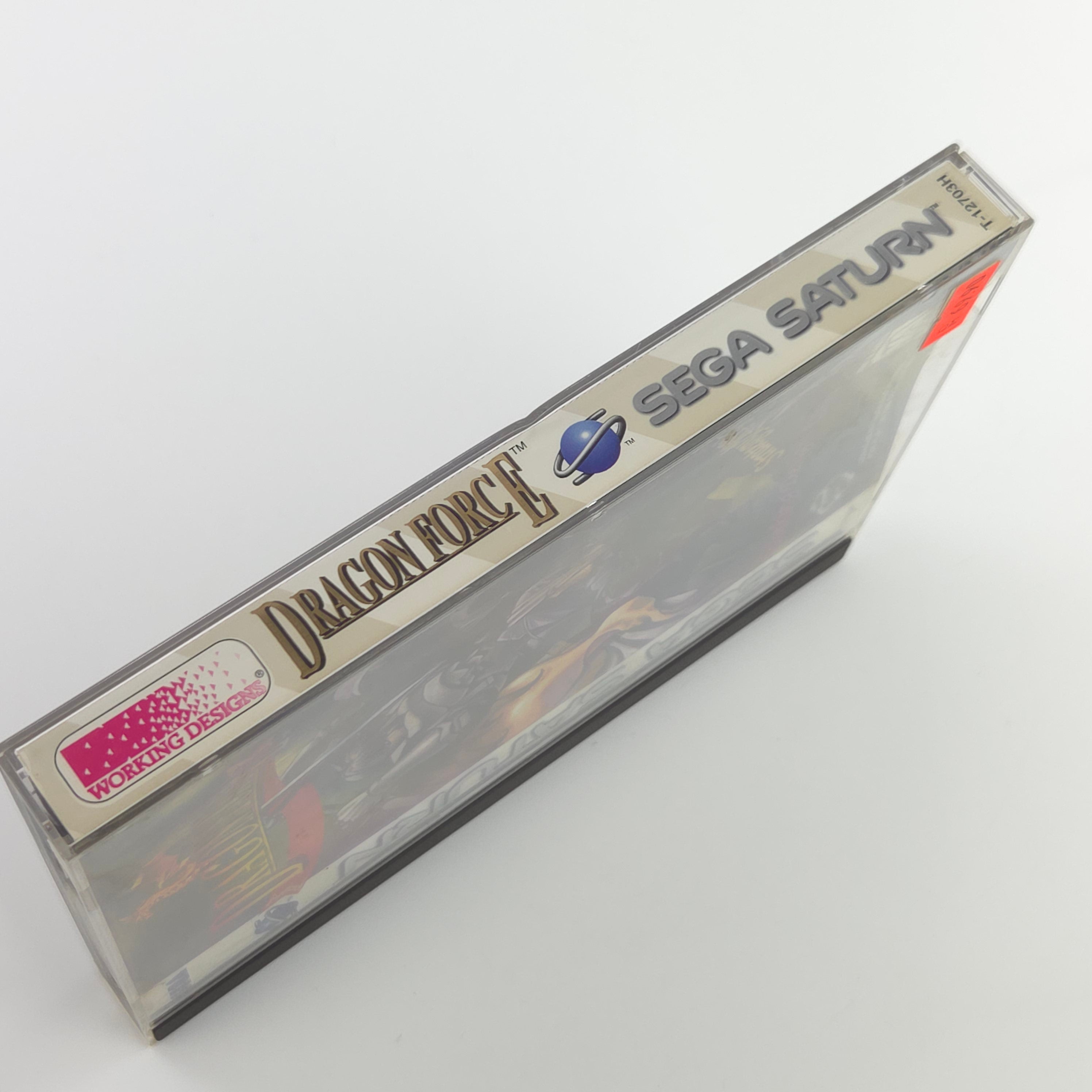 Sega Saturn Spiel – Dragon Force NTSC-USA OVP Anleitung