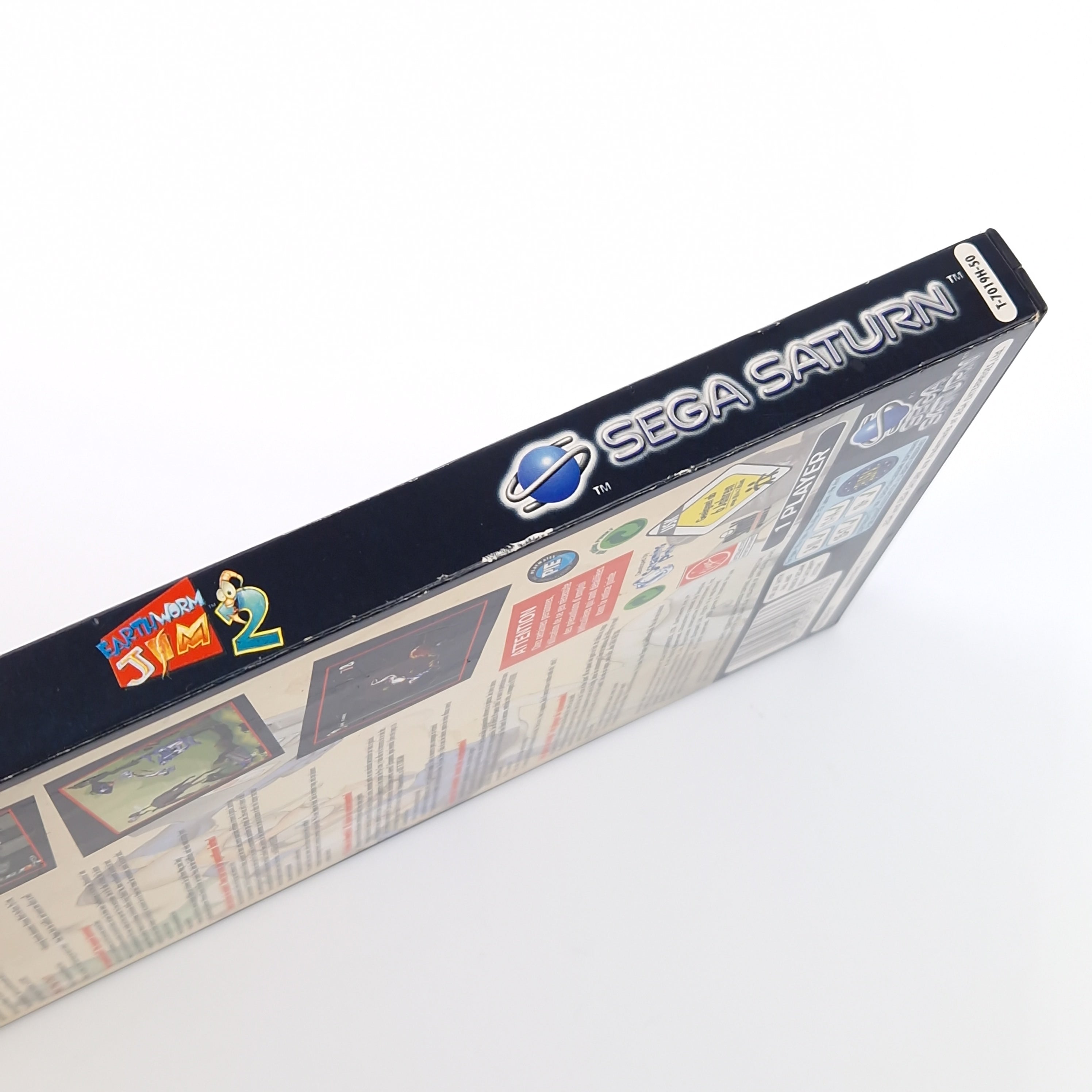 Sega Saturn Spiel – Earthworm Jim 2 OVP PAL