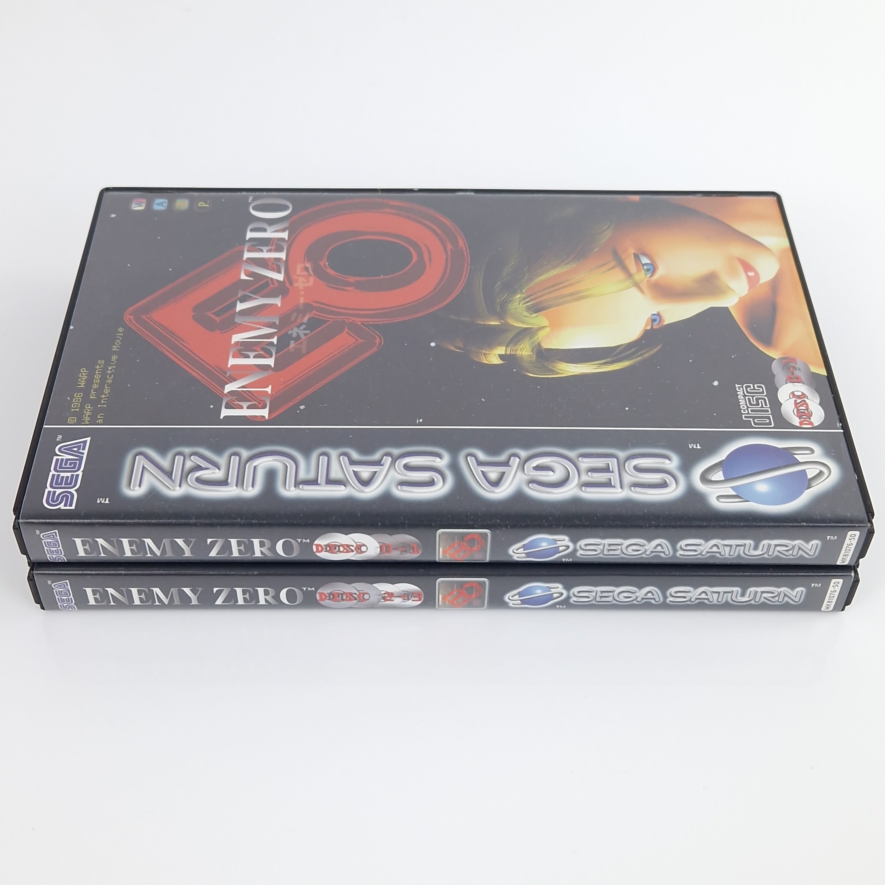 Sega Saturn Spiel – Enemy Zero OVP PAL CD Anleitung