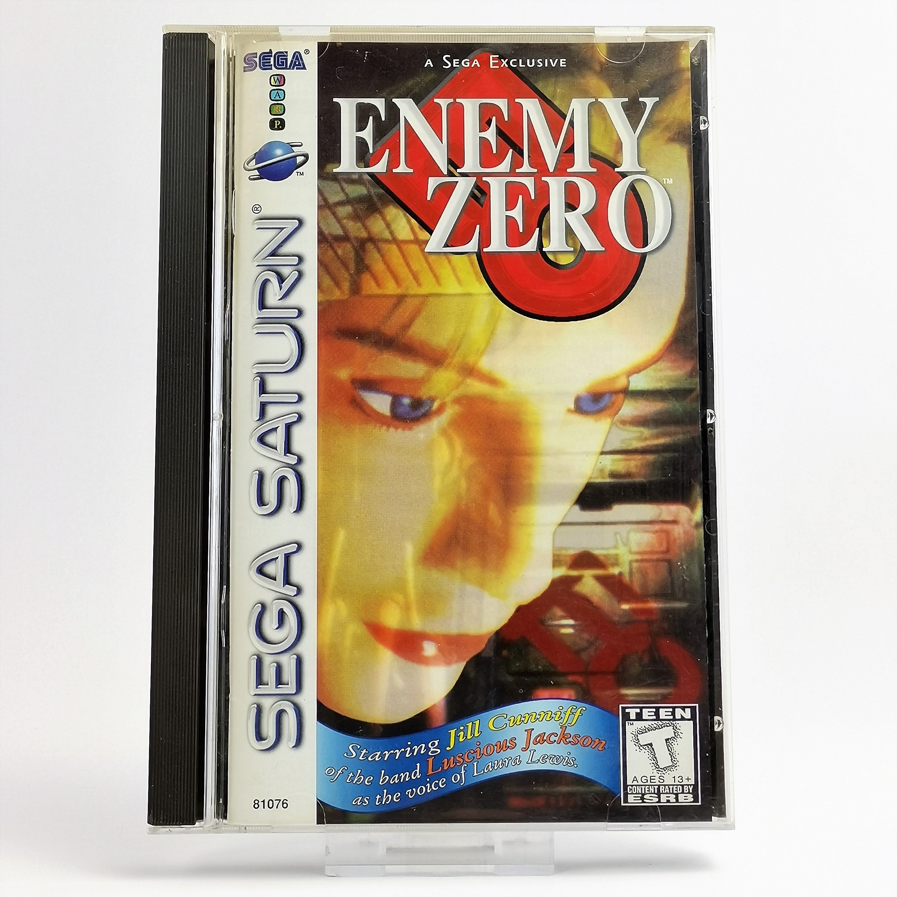 Sega Saturn Spiel – Enemy Zero OVP Anleitung NTSC USA
