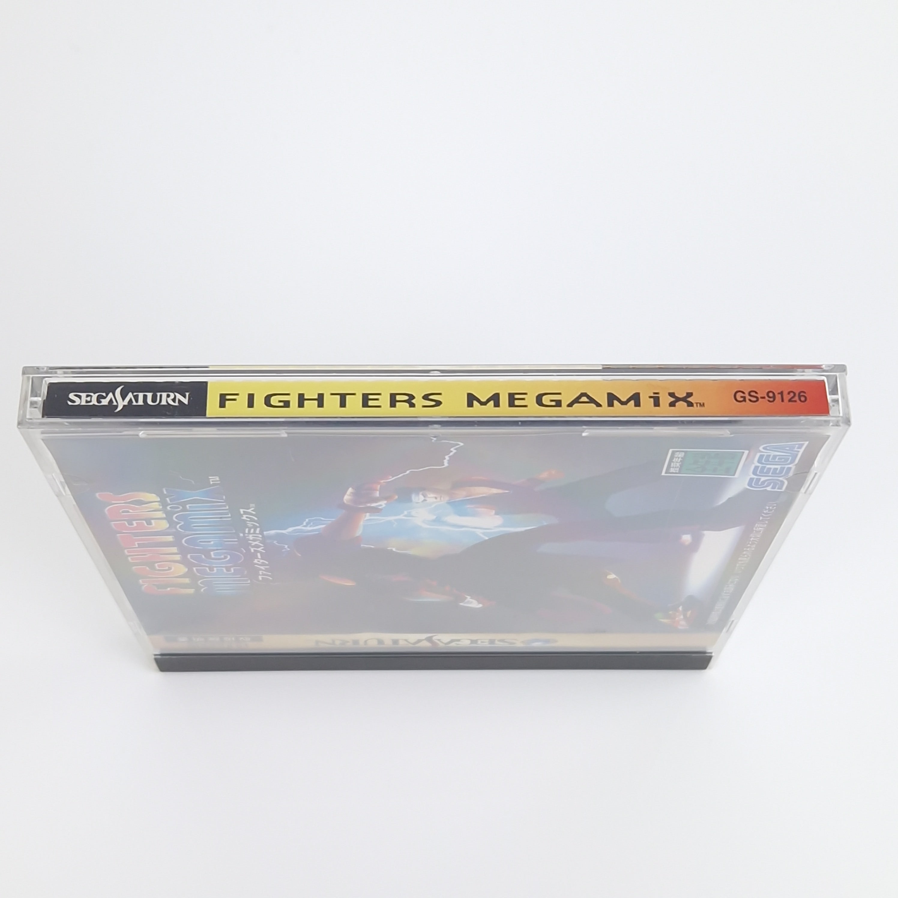 Sega Saturn Spiel – Fighters Megamix OVP NTSC-J Spine Card