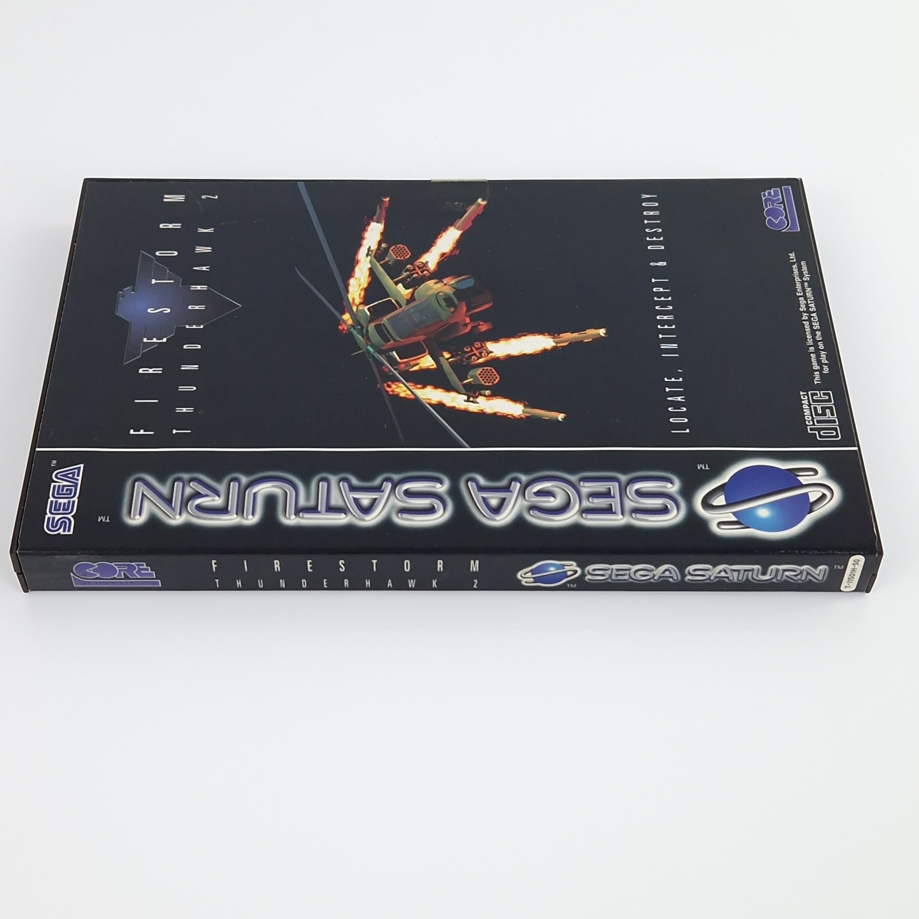 Sega Saturn Spiel – Firestorm Thunderhawk 2 OVP PAL
