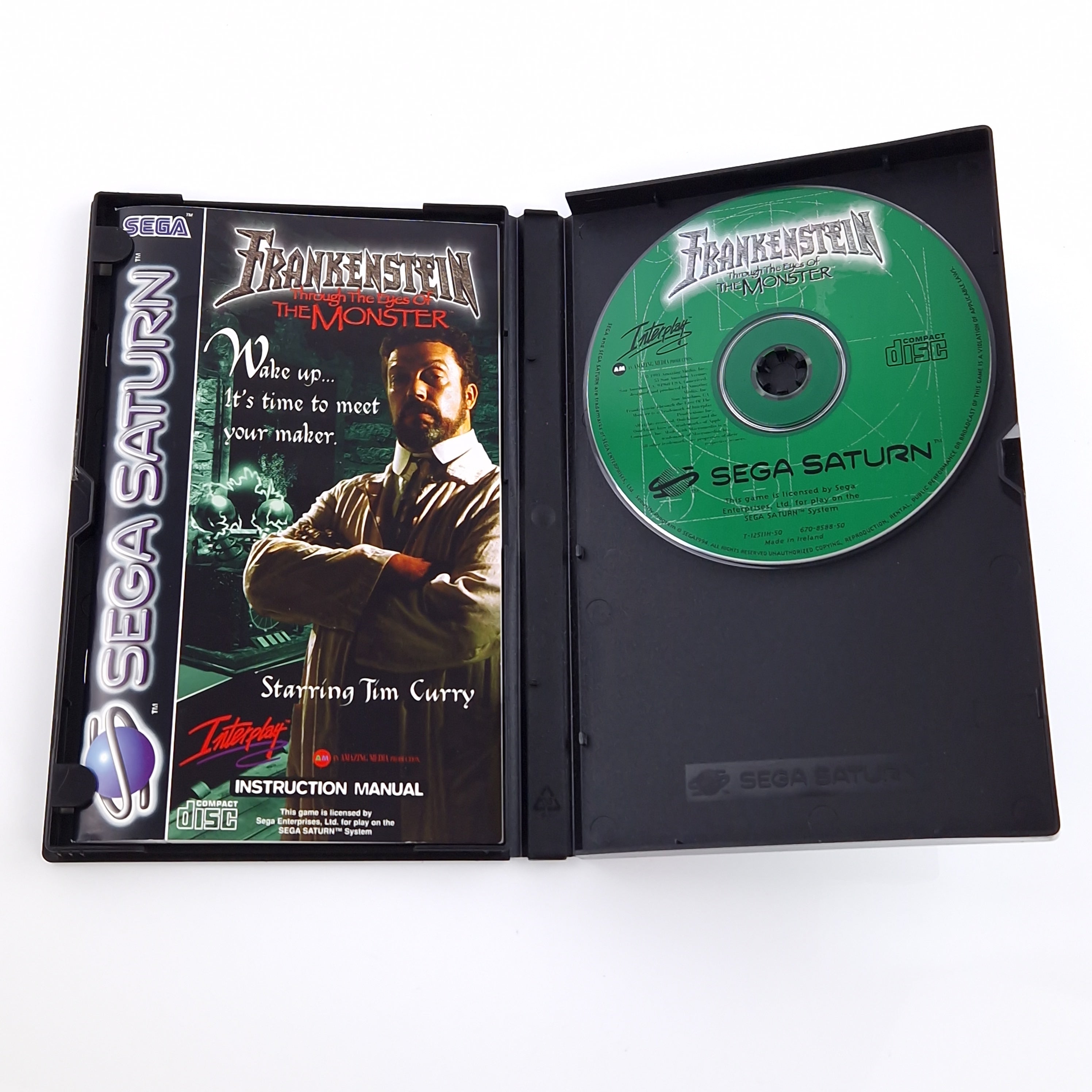 Sega Saturn Spiel – Frankenstein Through the Eyes OVP
