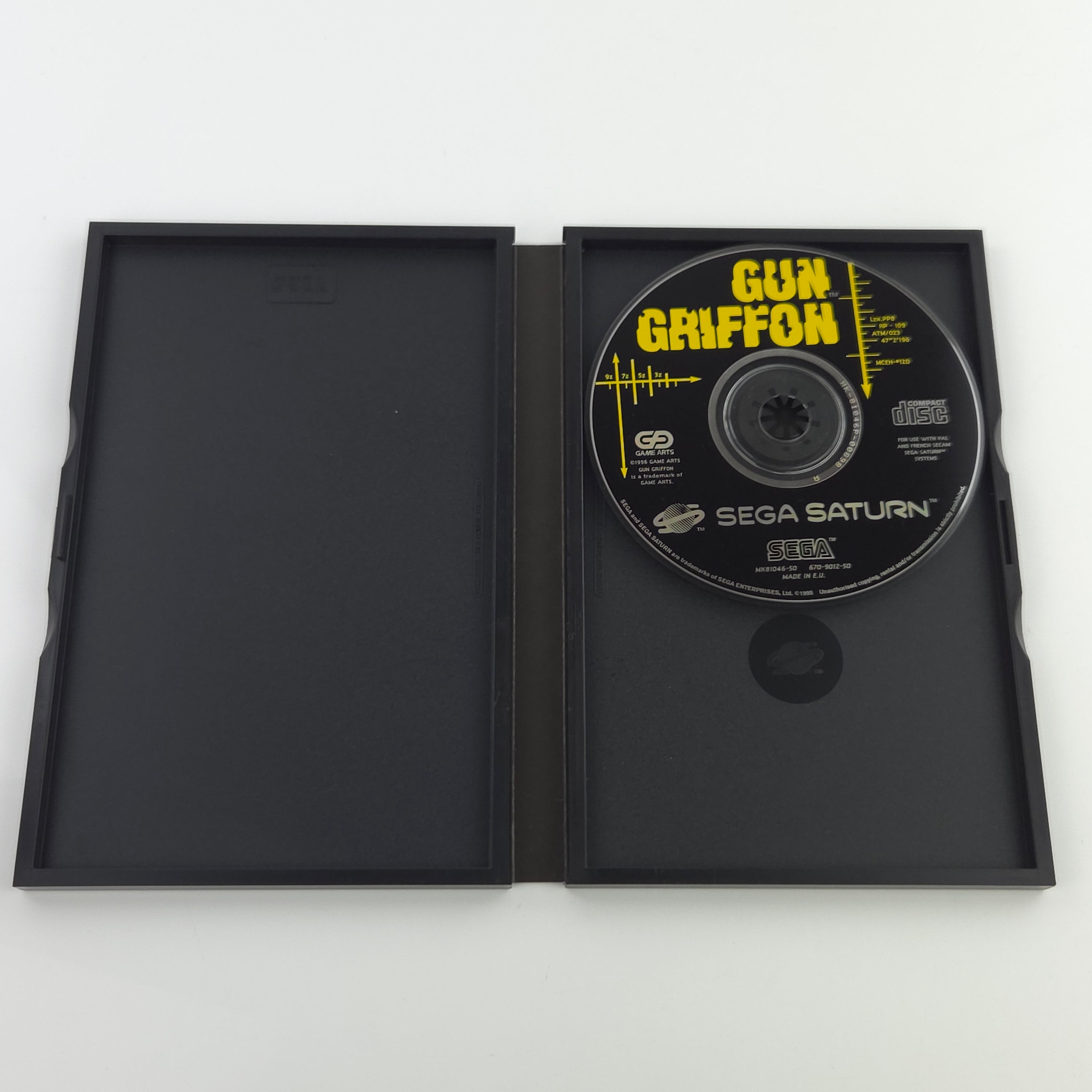 Sega Saturn Spiel – Gun Griffon OVP minimalen Gebrauchsspuren
