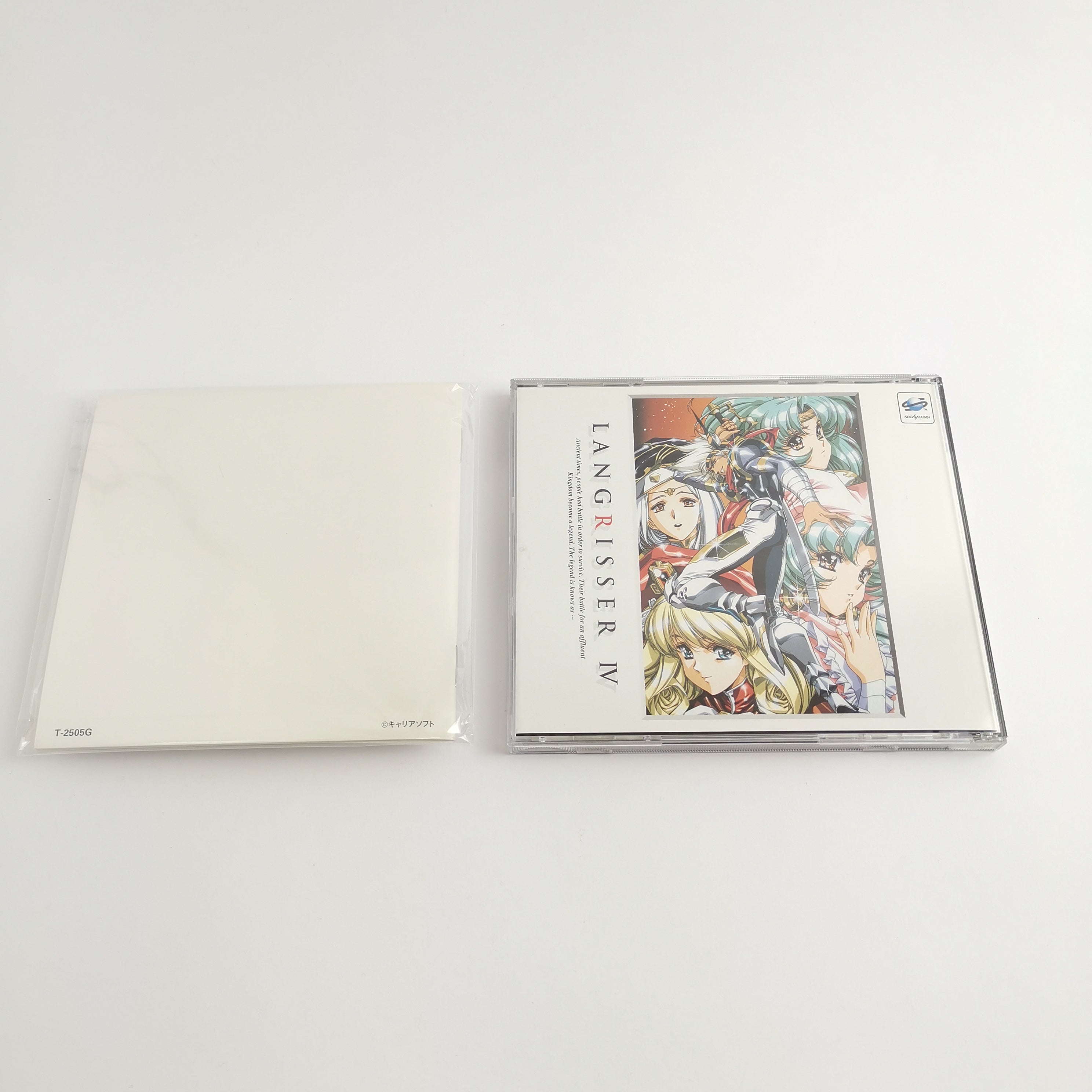 Sega Saturn Spiel – Langrisser IV 4 NTSC-J OVP
