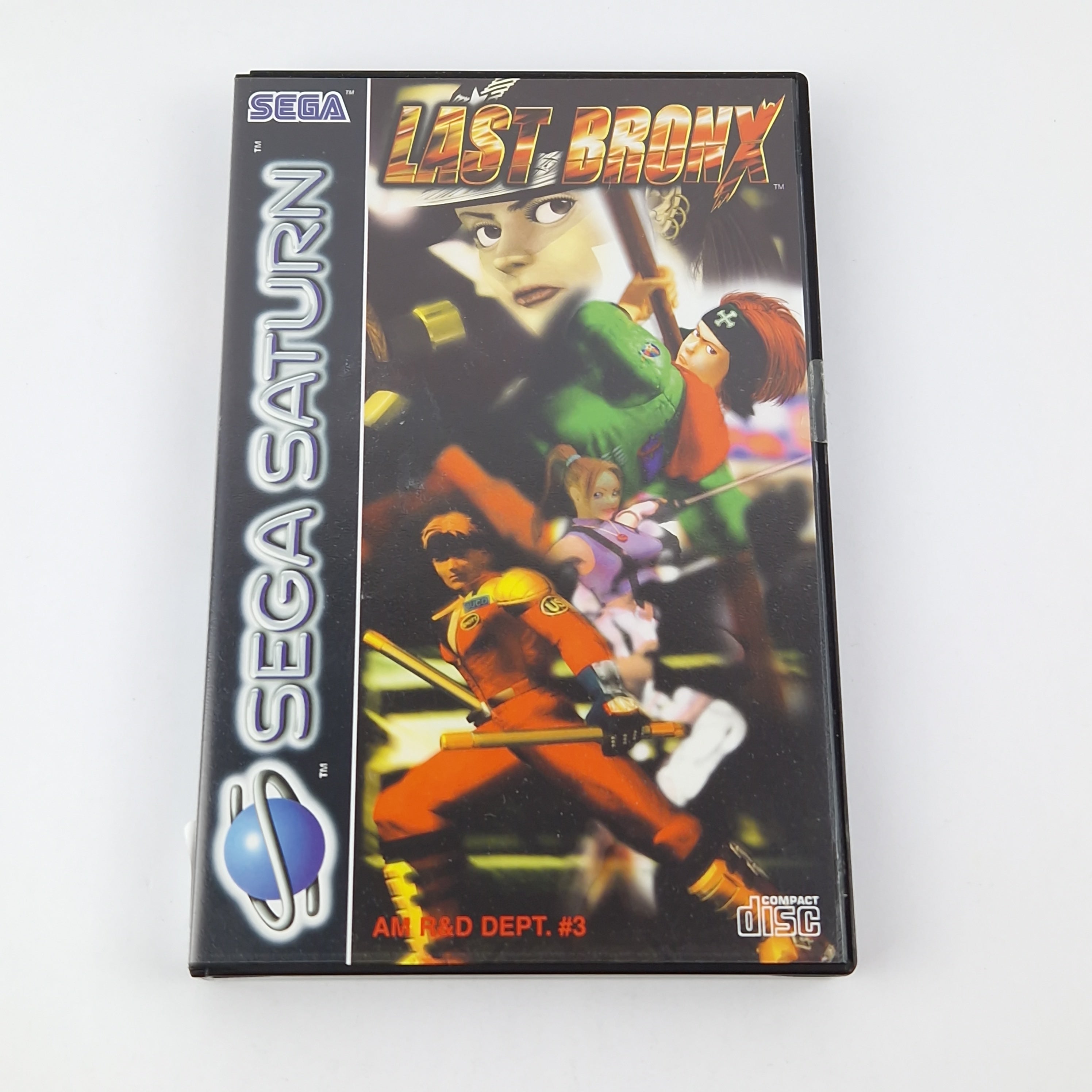 Sega Saturn Spiel – Last Bronx OVP CIB PAL Disk Game