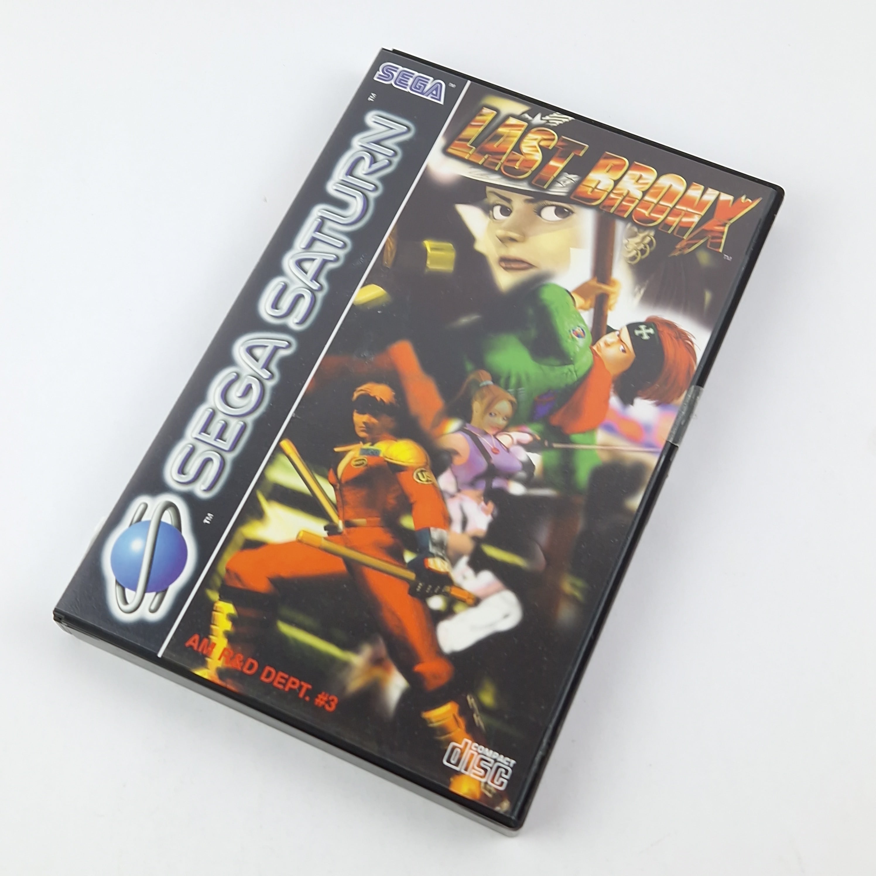 Sega Saturn Spiel – Last Bronx OVP CIB PAL Disk Game