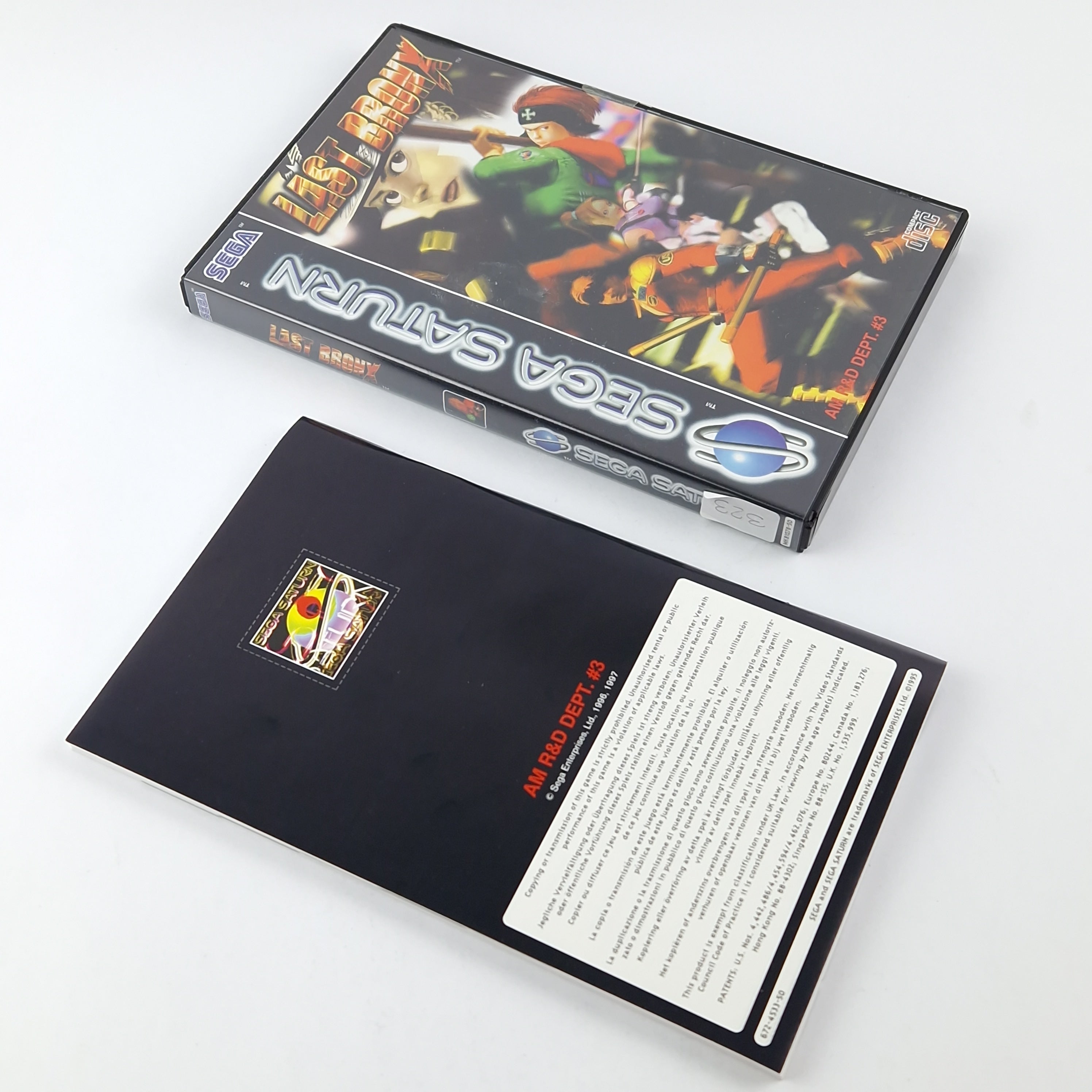 Sega Saturn Spiel – Last Bronx OVP CIB PAL Disk Game