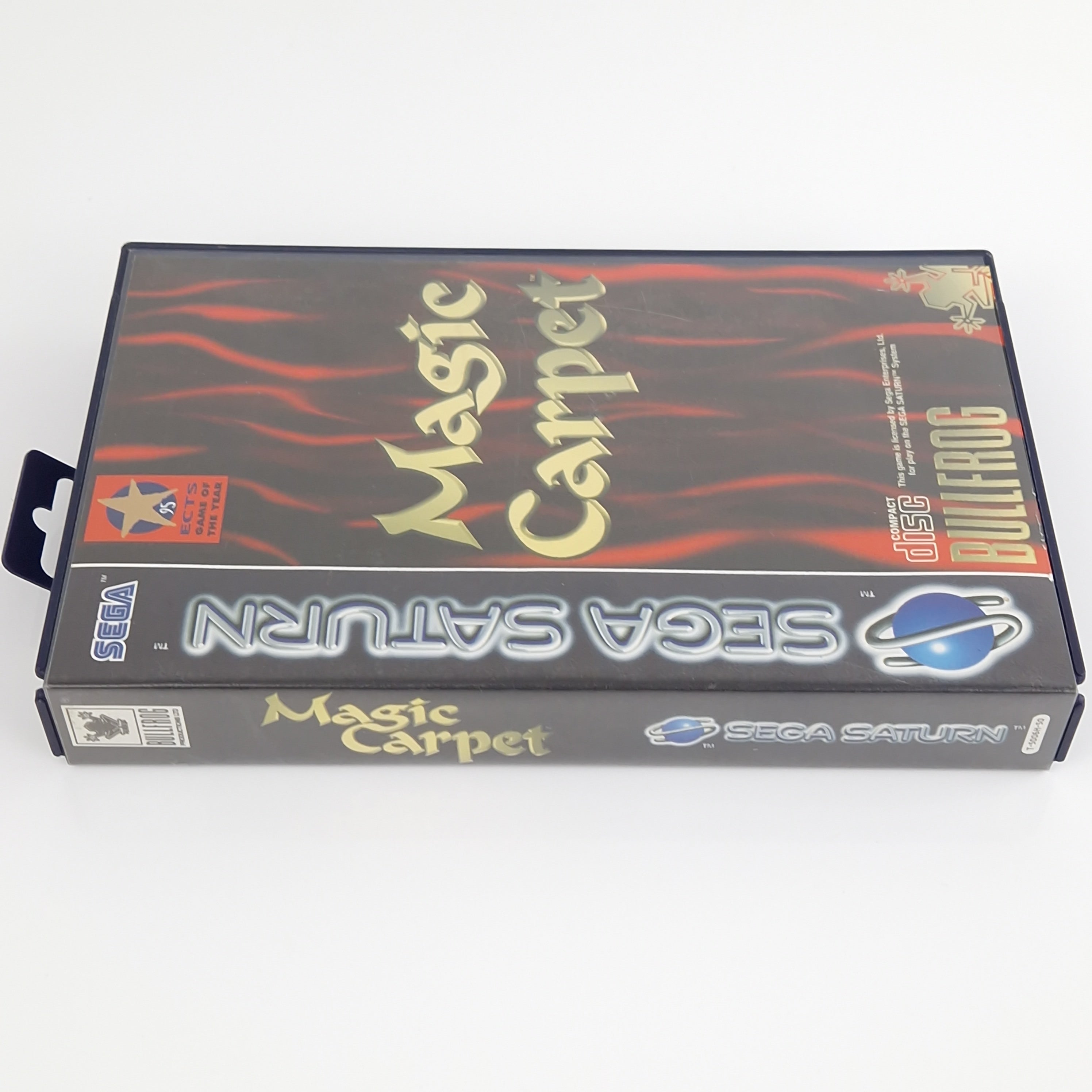 Sega Saturn Spiel – Magic Carpet OVP PAL Disk Bullfrog