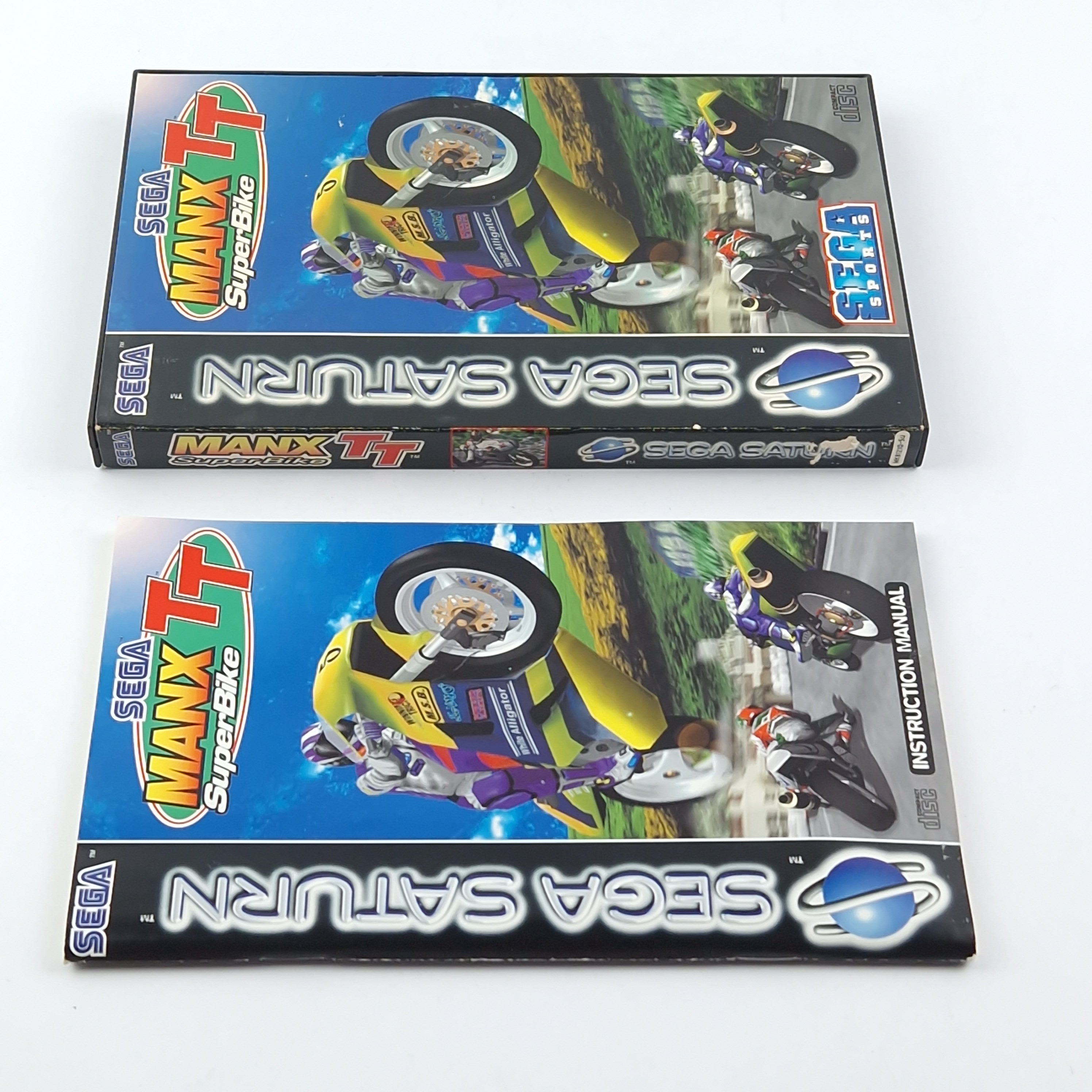 Sega Saturn Spiel – Manx TT Superbike (PAL OVP Anleitung)